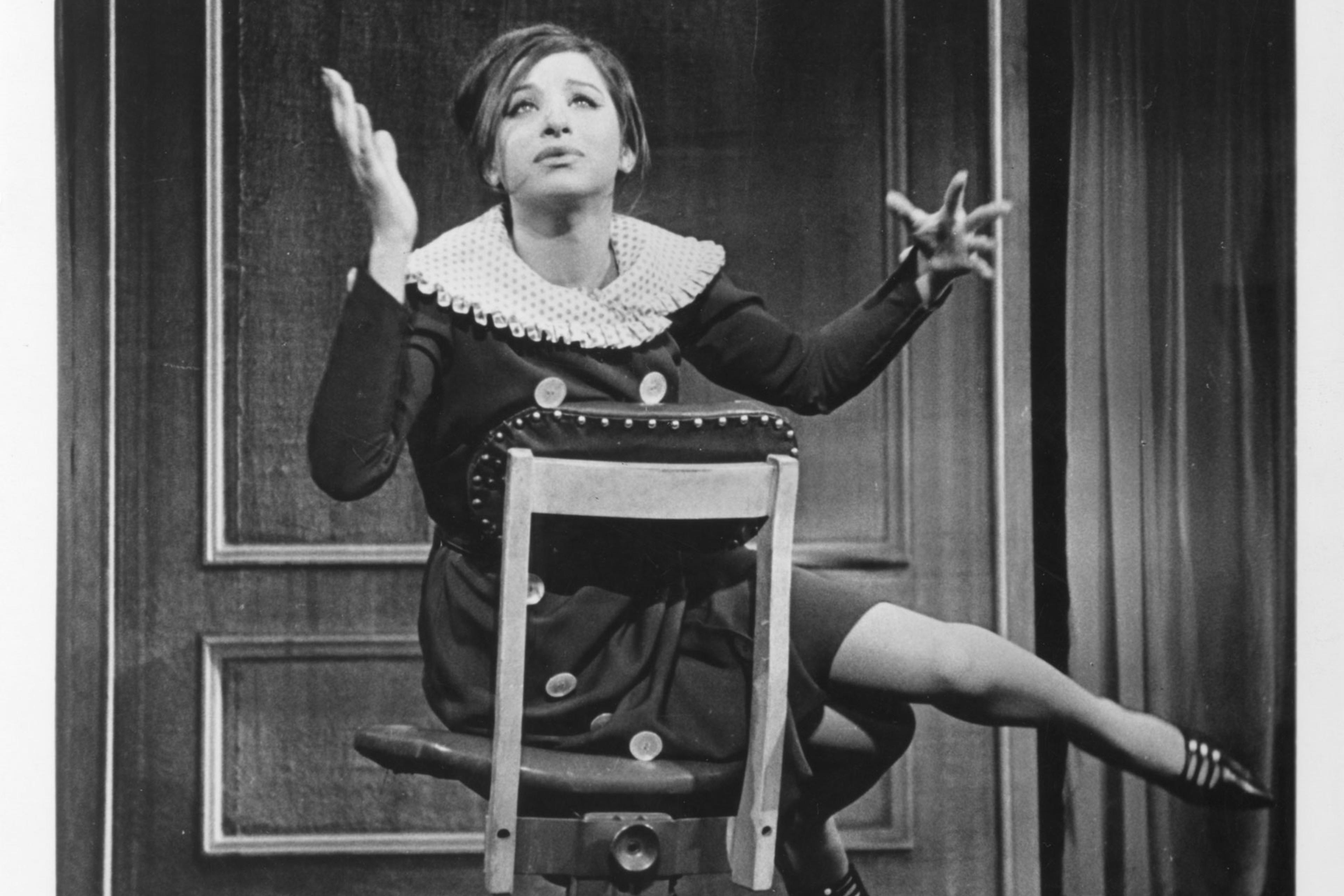 Barbra Streisand in the production of “I Can Get It for You Wholesale” in 1962.