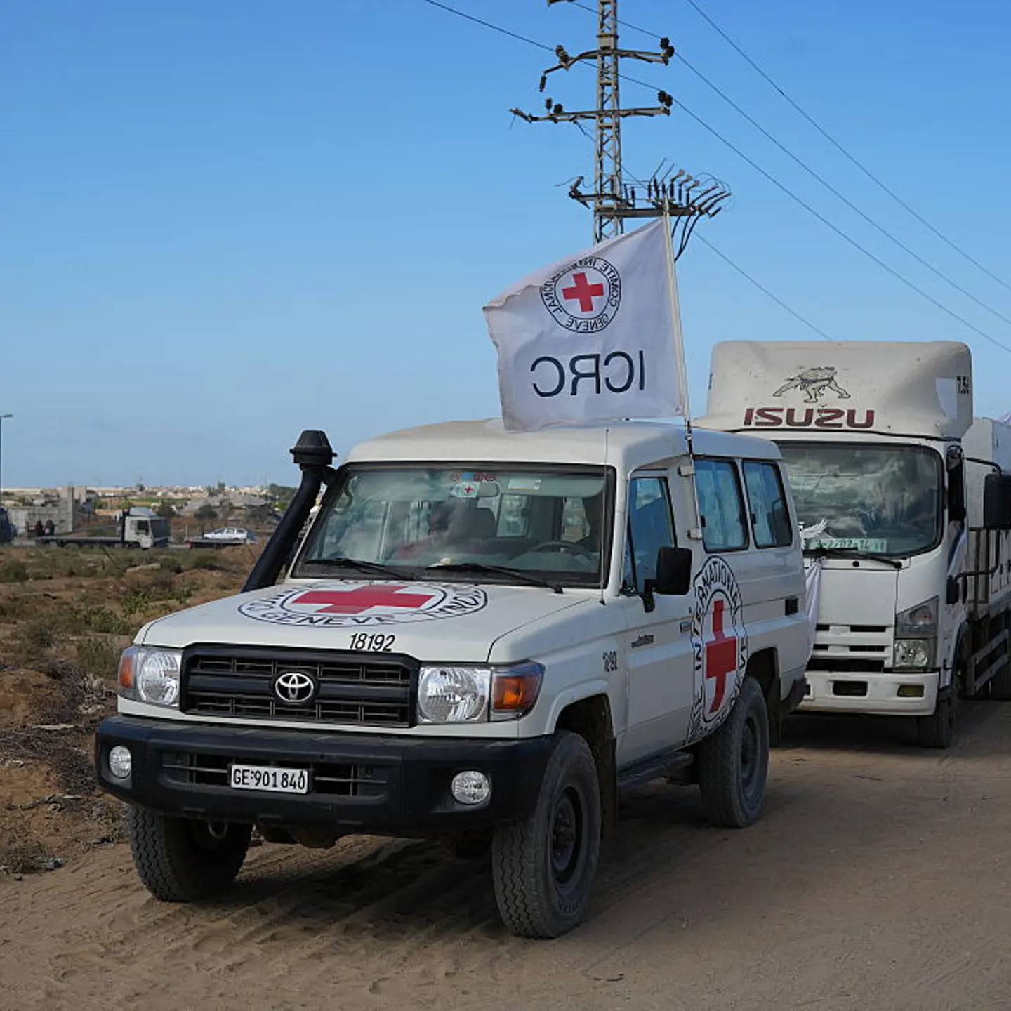 Red Cross team awaits handover of Palestinians' bodies from Israel in Gaza