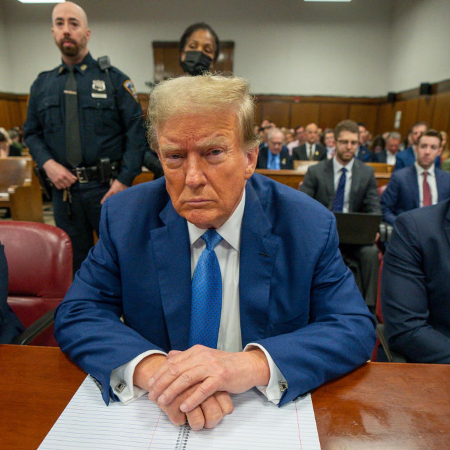 Former President Donald Trump's Hush Money Trial Continues In New York