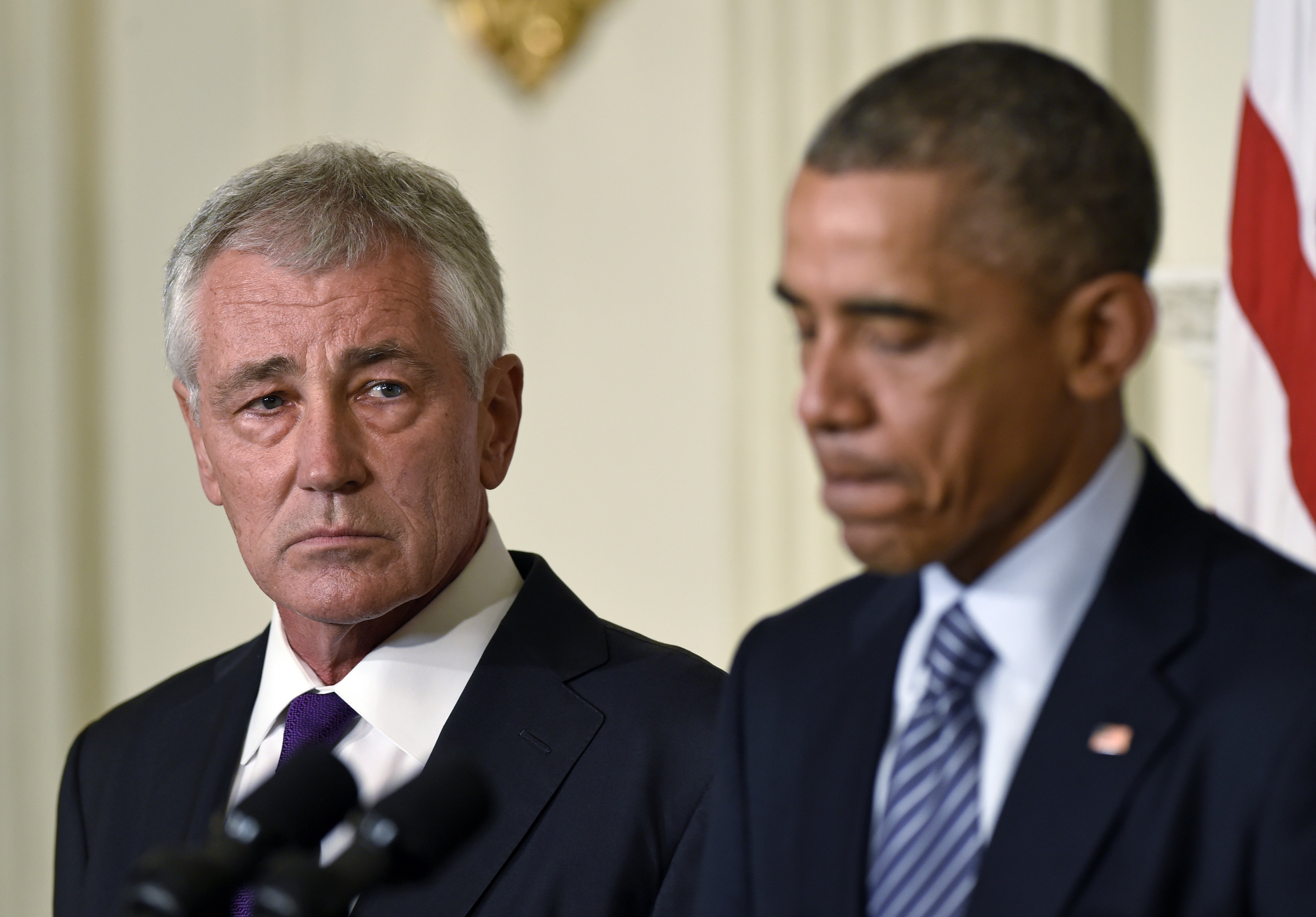 Barack Obama, Chuck Hagel