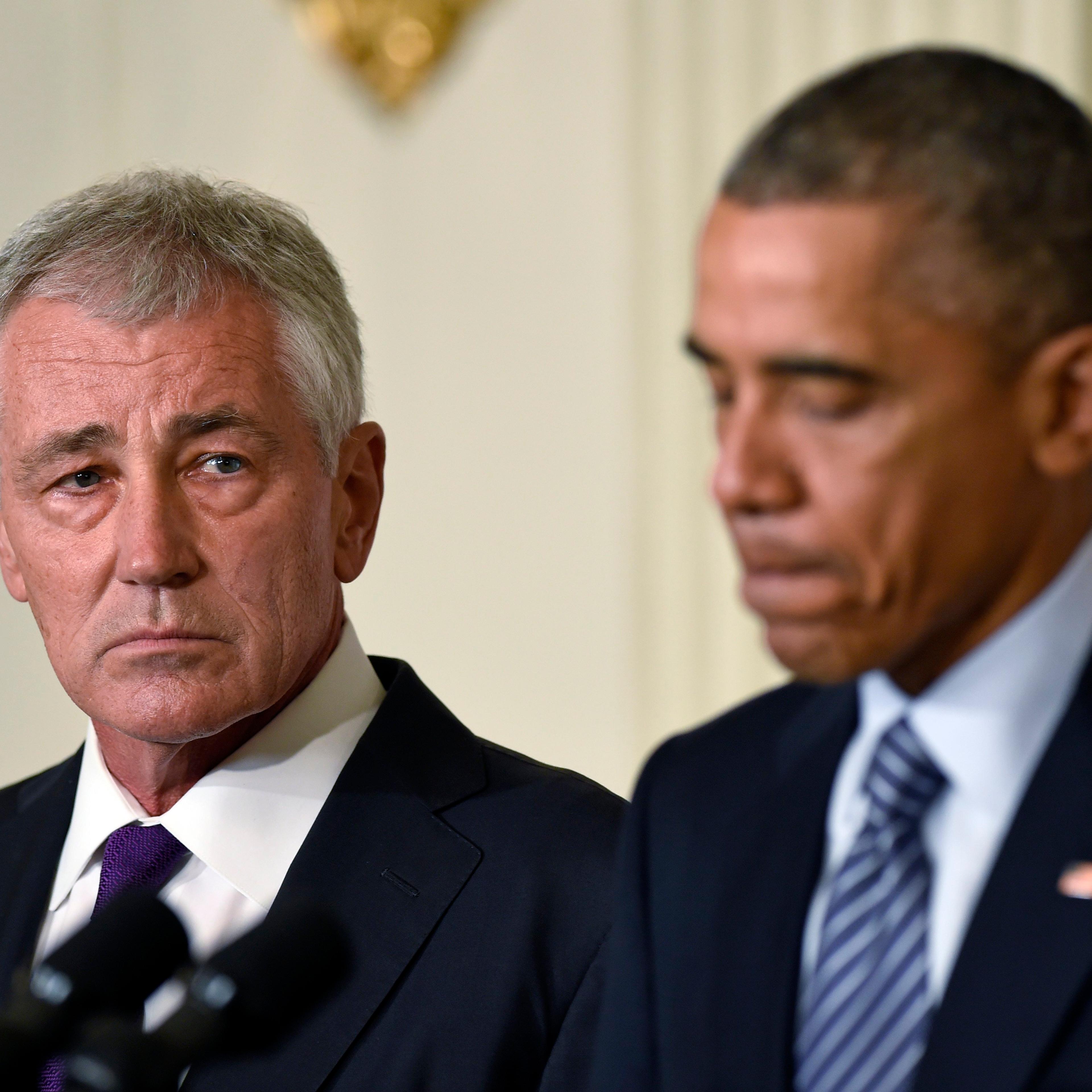 Barack Obama, Chuck Hagel
