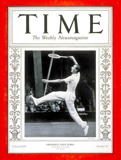 Fred Perry: Sept. 3, 1934