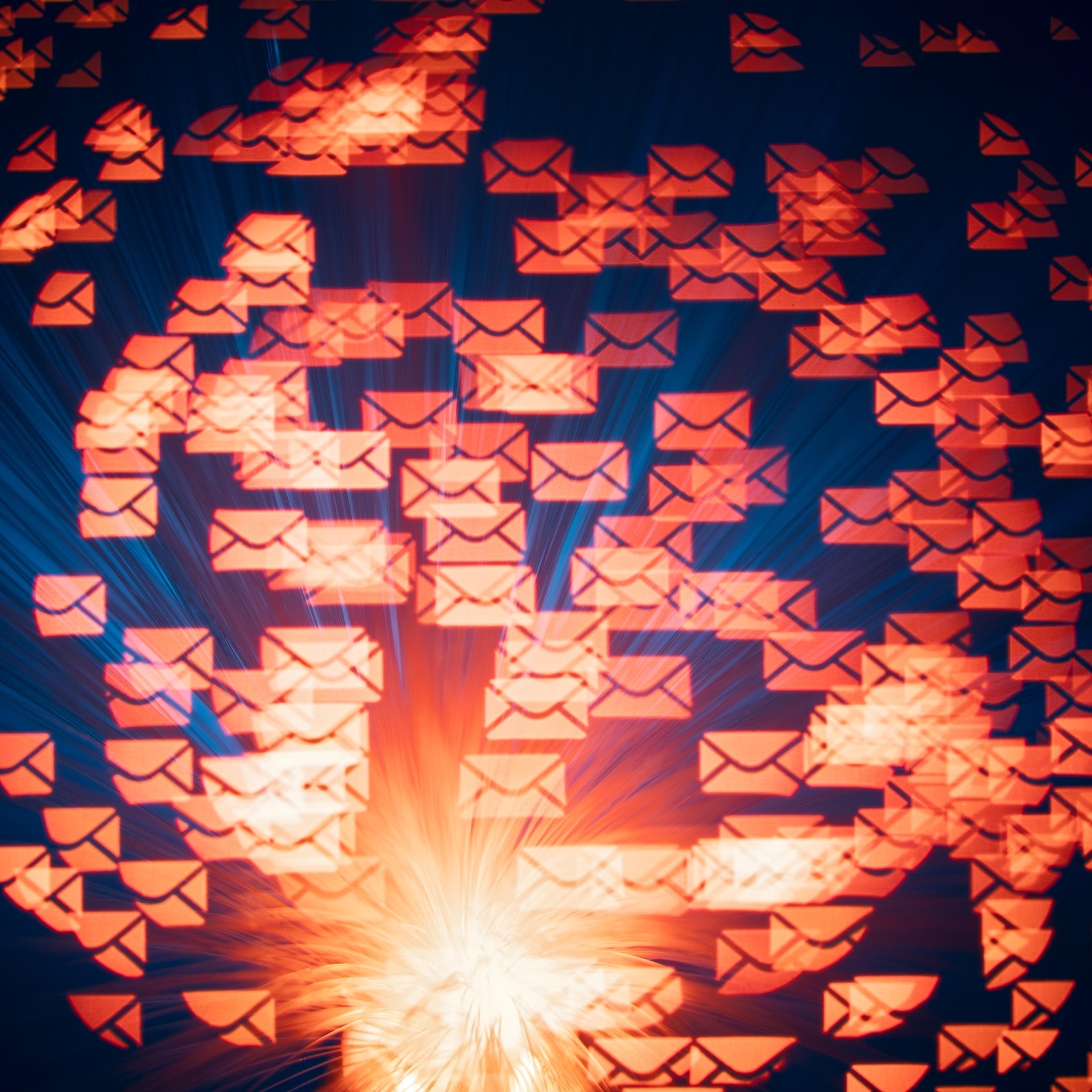 Abundance of Cyber Messages