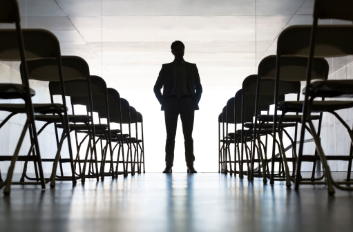 silhouette-businessman-standing