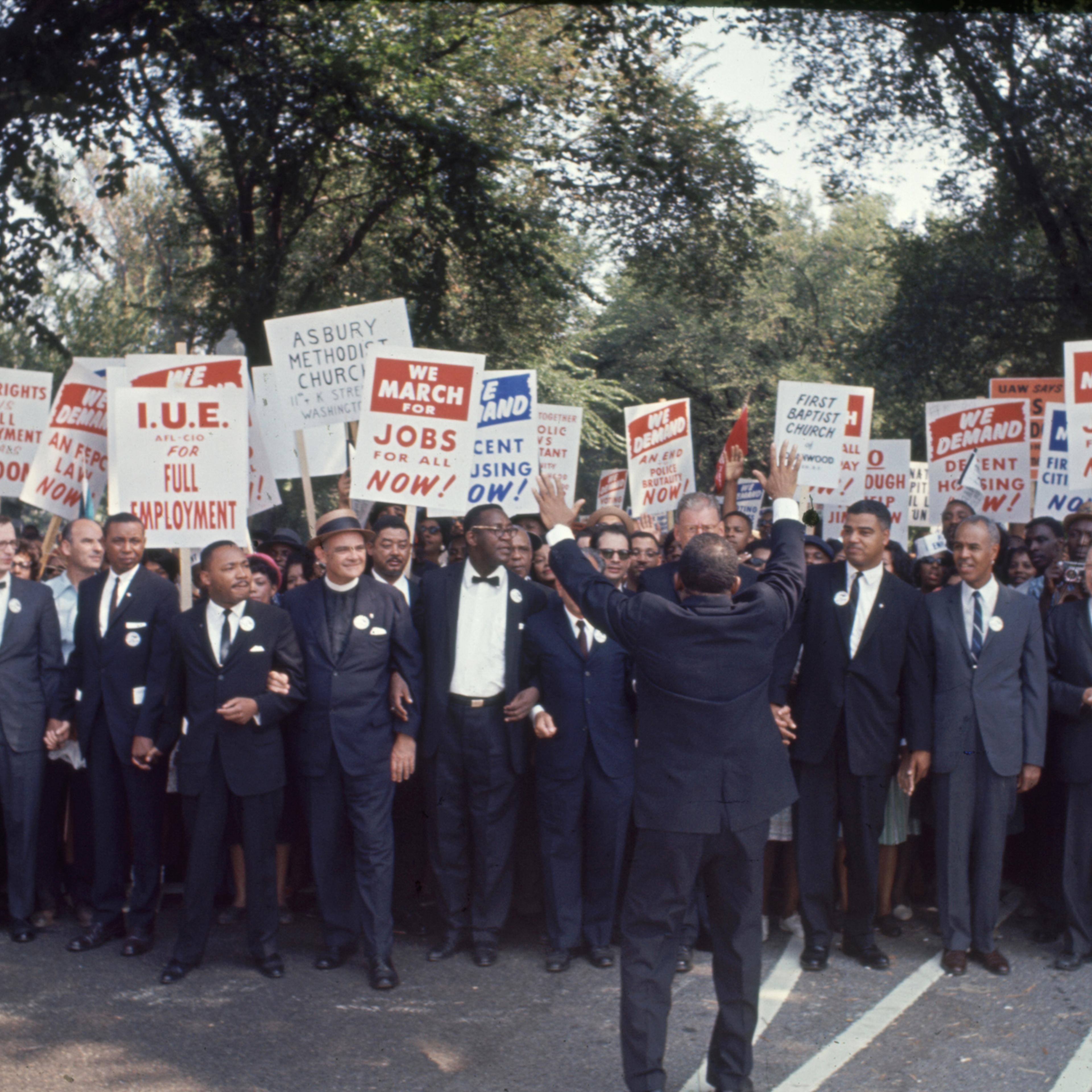 Leaders At The March On Washington