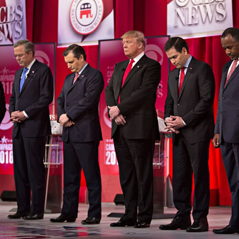 CBS News And The RNC Sponsor The Republican Presidential Primary Debate