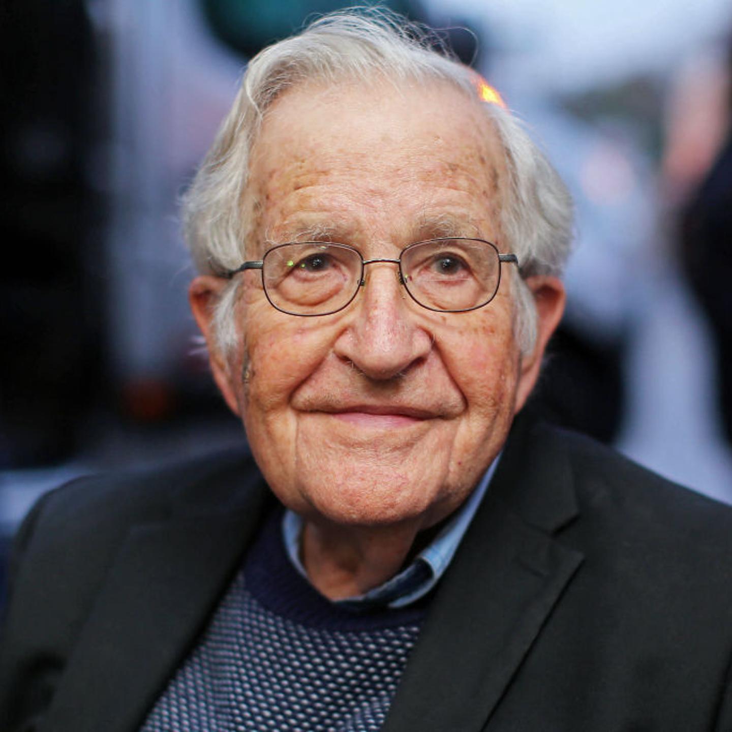 U.S. linguist and political commentator Noam Chomsky on Sept. 20, 2018