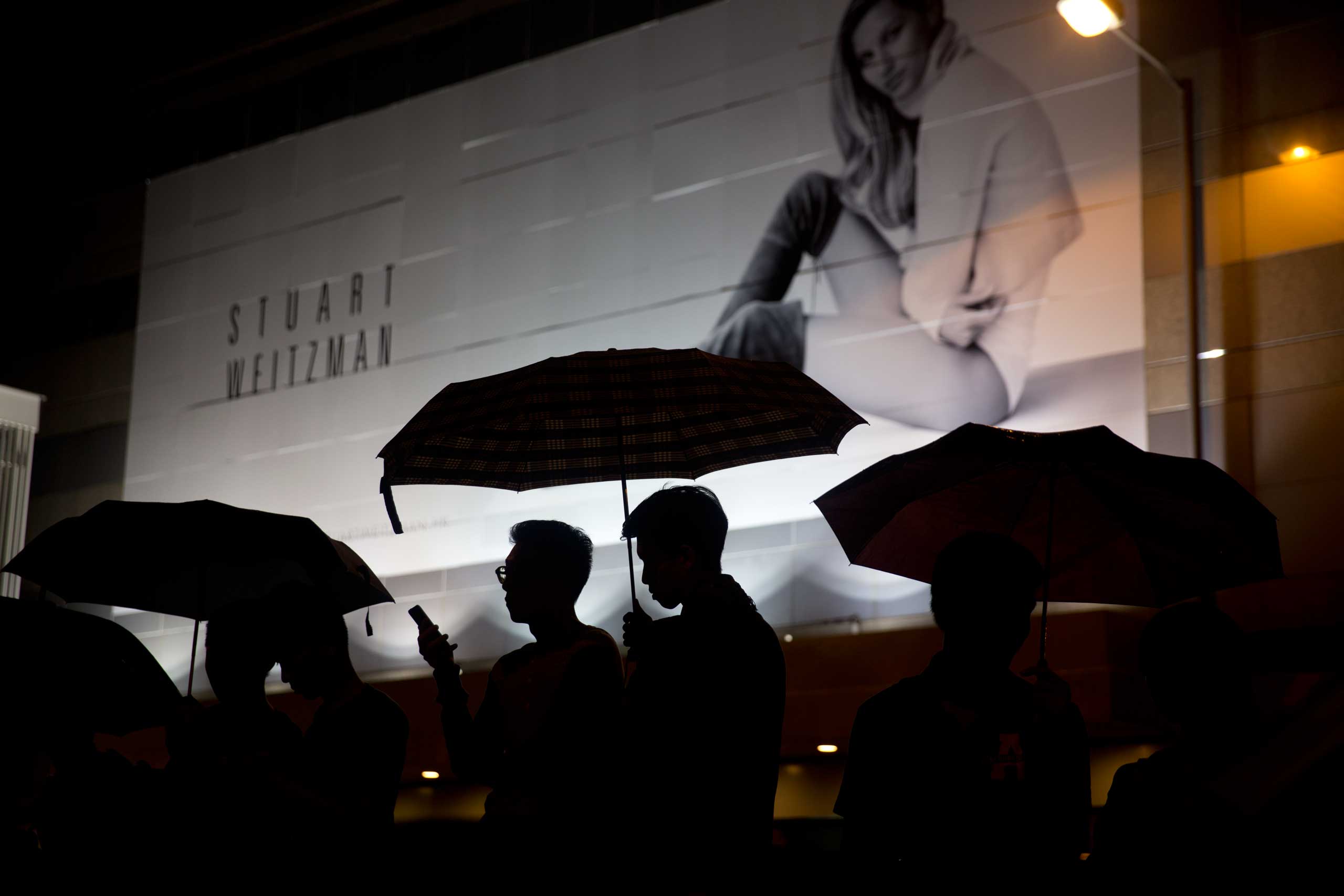 Pro-democracy demonstration in Hong Kong, Sept. 3, 2014.