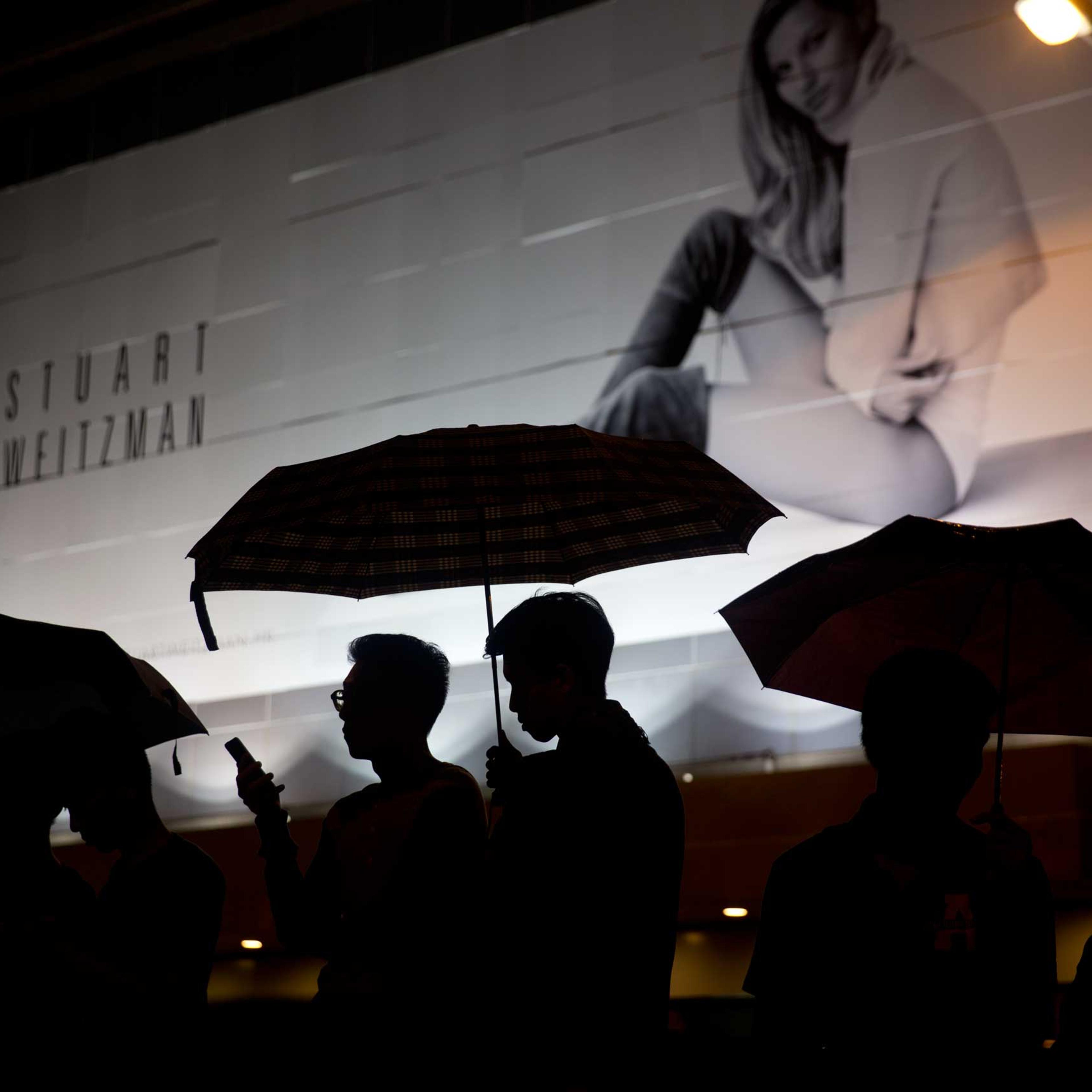 Pro-democracy demonstration in Hong Kong, Sept. 3, 2014.