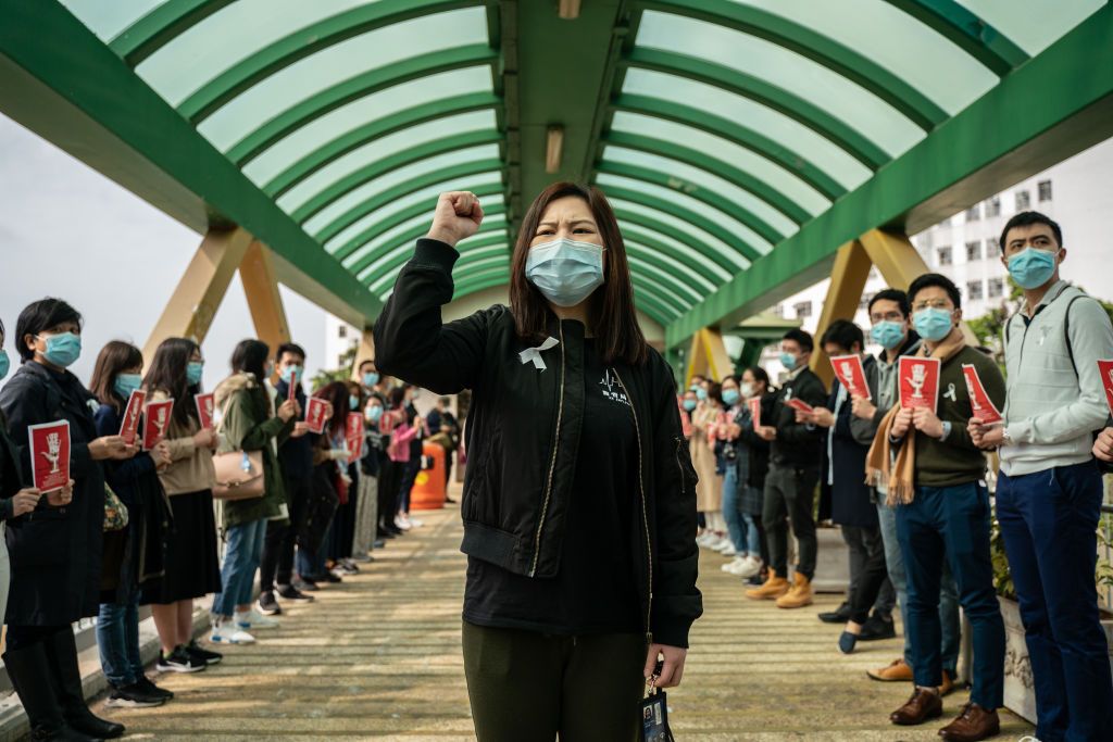 Concern In Hong Kong As The Wuhan Coronavirus Spreads