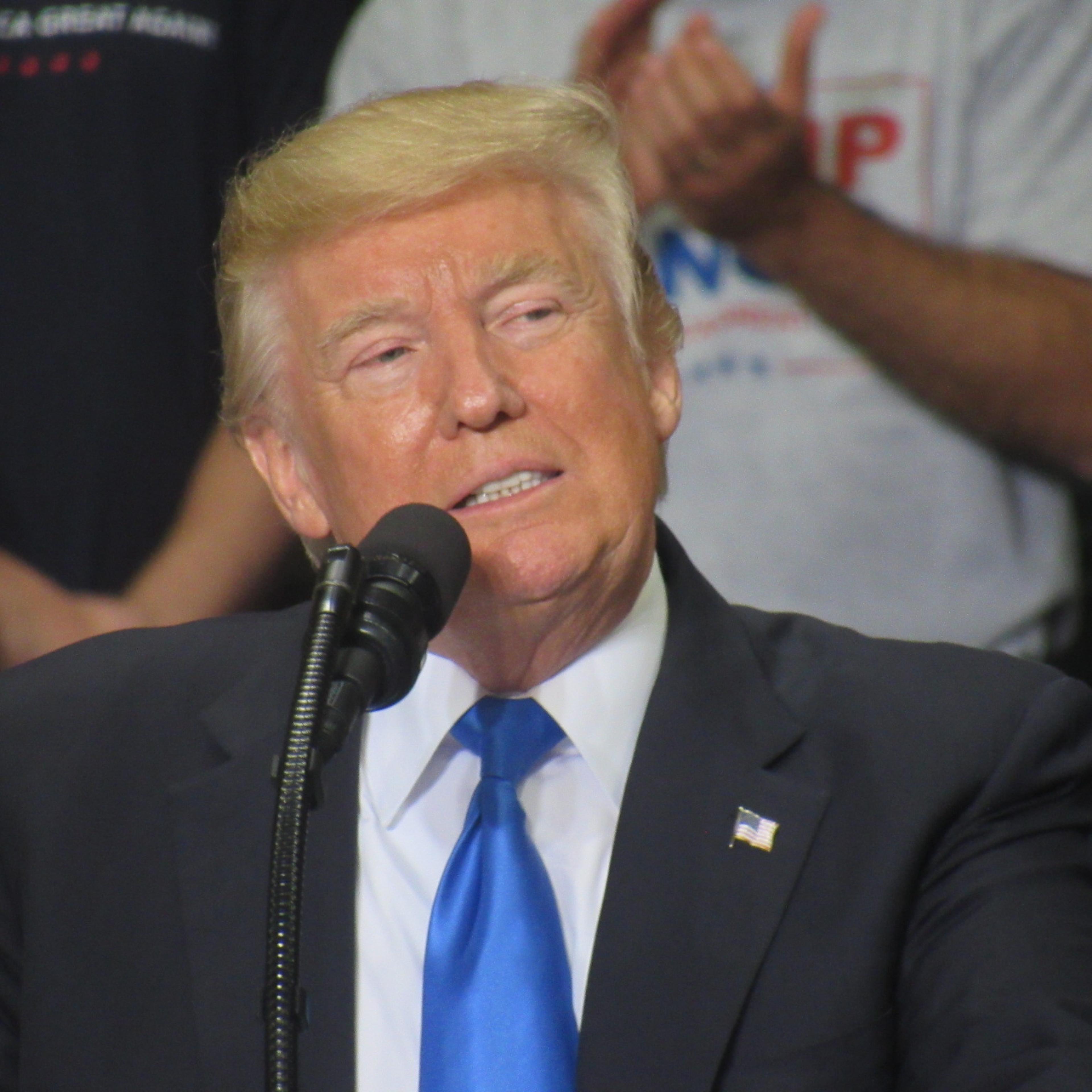 President Trump Holds Rally In Youngstown, Ohio