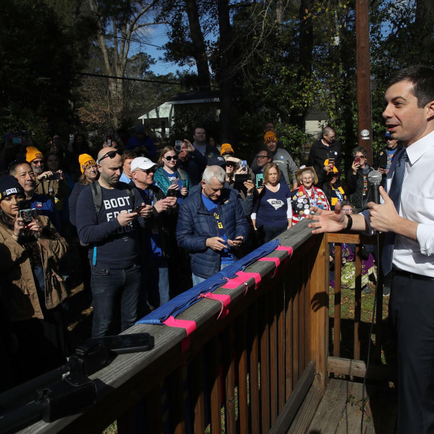 Democratic Presidential Candidate Pete Buttigieg Campaigns Across South Carolina