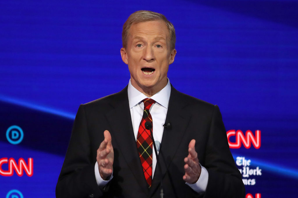 Democratic Presidential Candidates Participate In Fourth Debate In Ohio