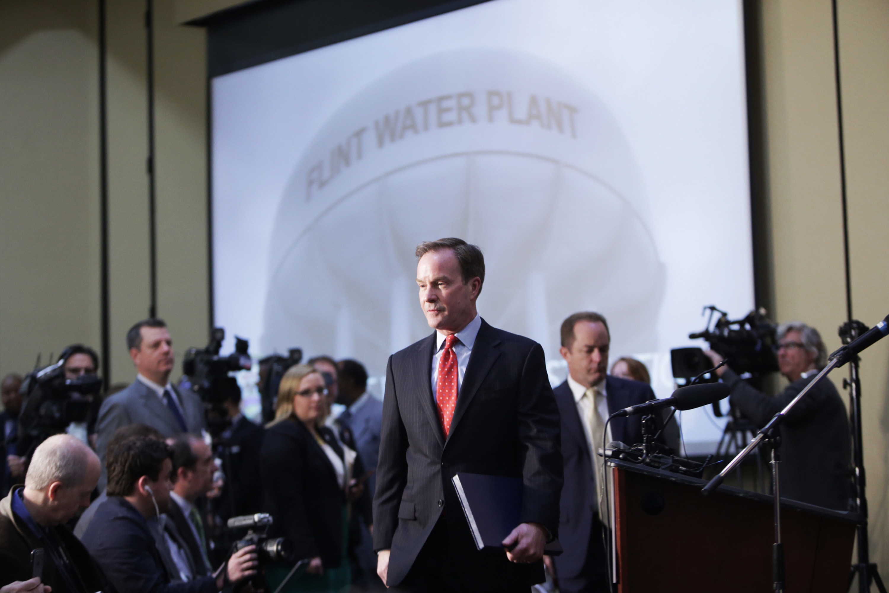 3 employees charged in Flint water crisis