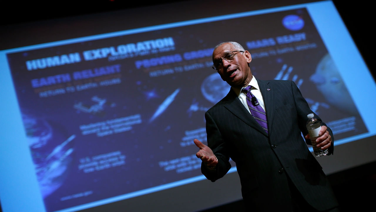 Charles Bolden at the Humans to Mars Summit 2014 April 22, 2014