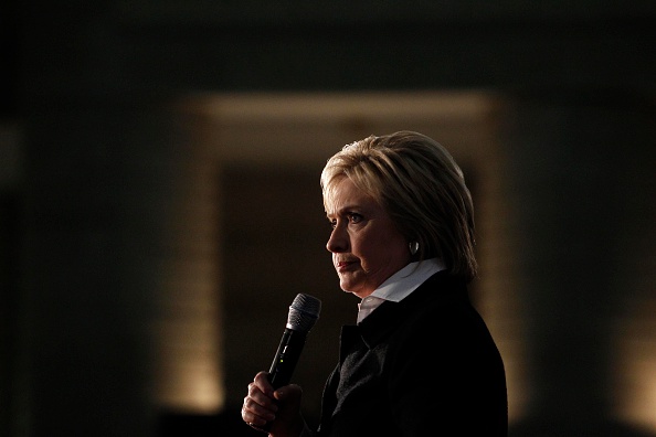 Democratic Presidential Candidate Hillary Clinton speaks at the Charles H. Wright Museum of African American History in Detroit on March 7, 2016.