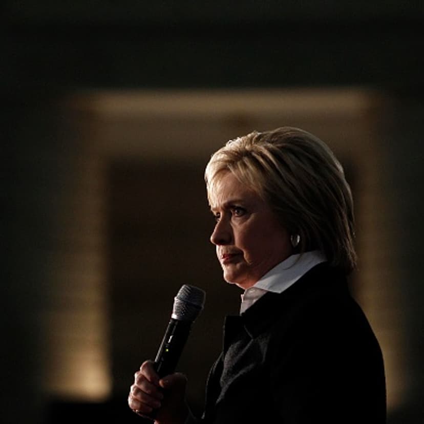 Democratic Presidential Candidate Hillary Clinton speaks at the Charles H. Wright Museum of African American History in Detroit on March 7, 2016.