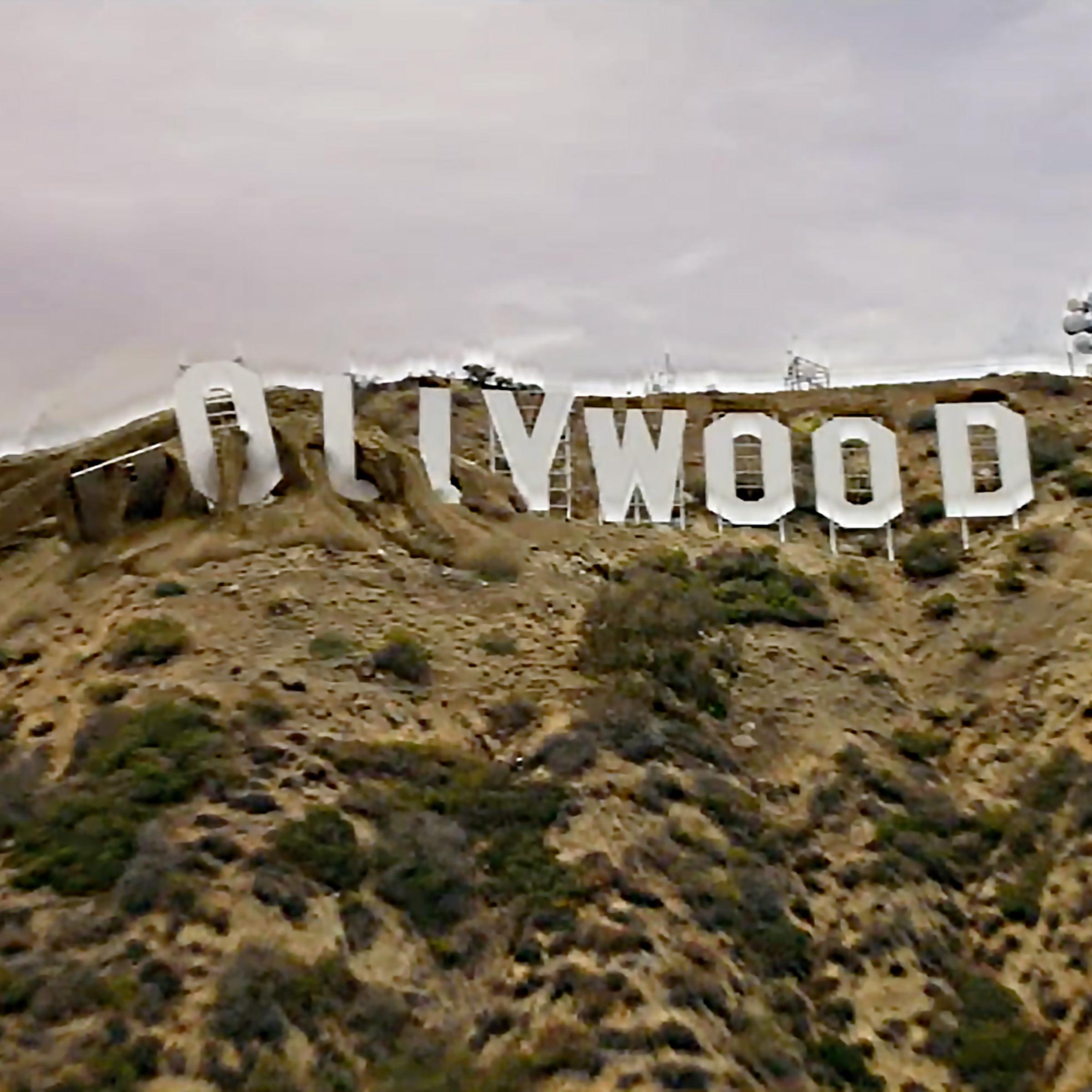 The iconic Hollywood sign crumbles in the Jan. 18, 2021, season premiere episode of 9-1-1.