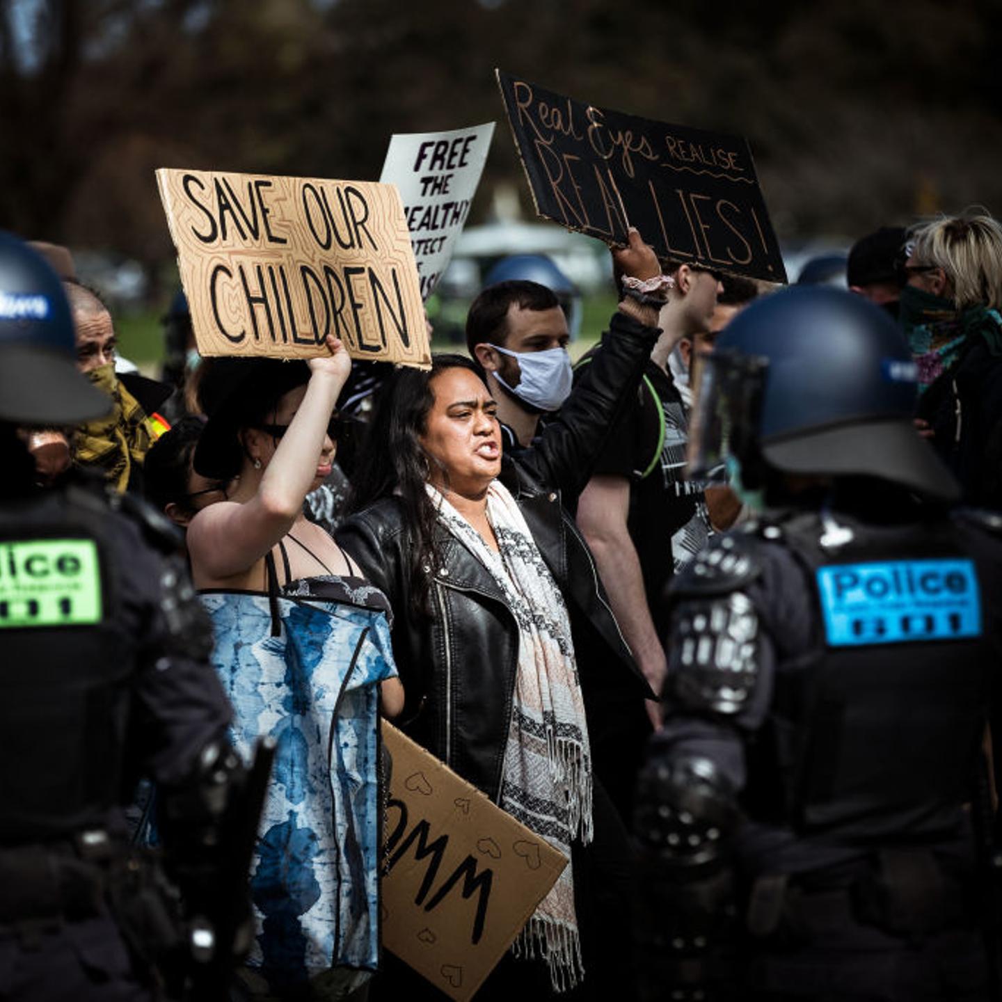 Melbourne Anti-Lockdown Protests