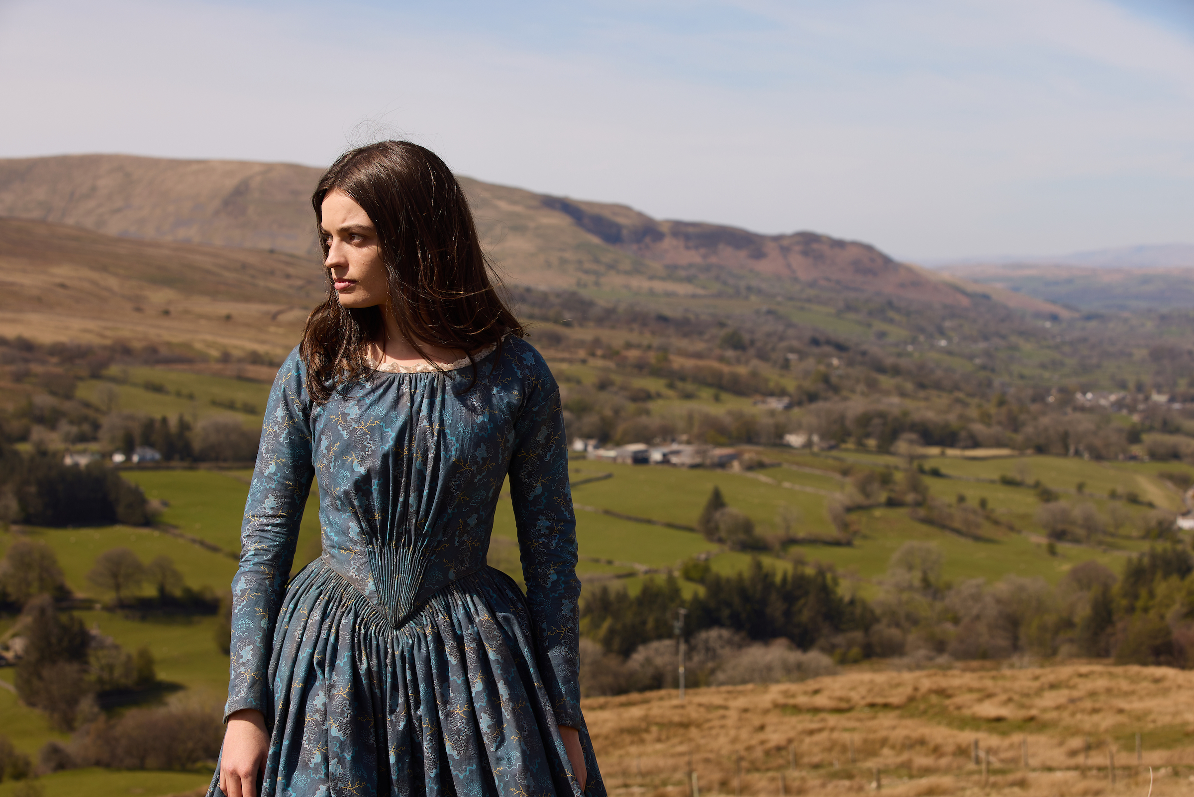 Emma Mackey as Emily Brontë in 'Emily'