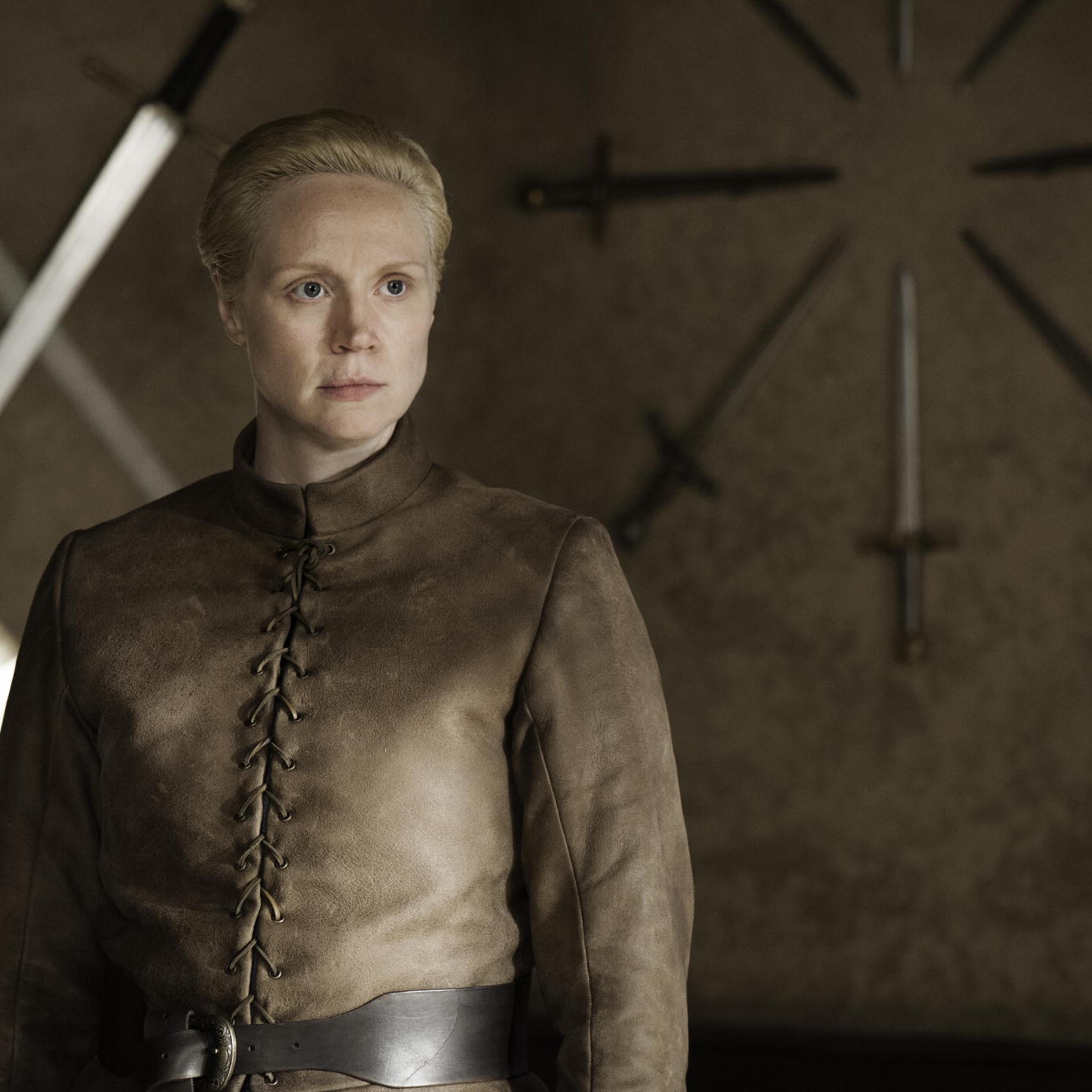 Gwendoline Christie as Brienne of Tarth in 'Game of Thrones'