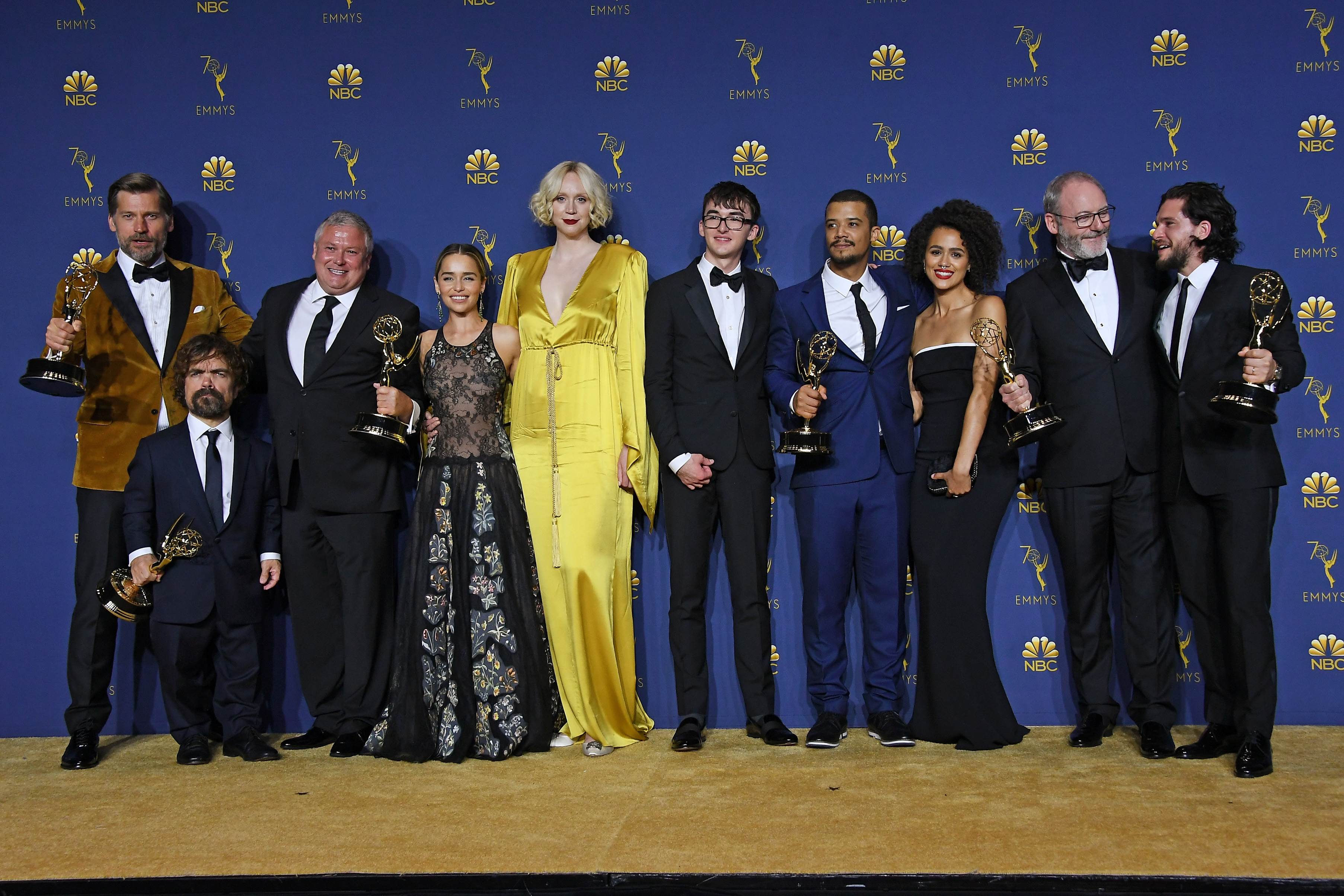 Kit Harington at Emmys 2018