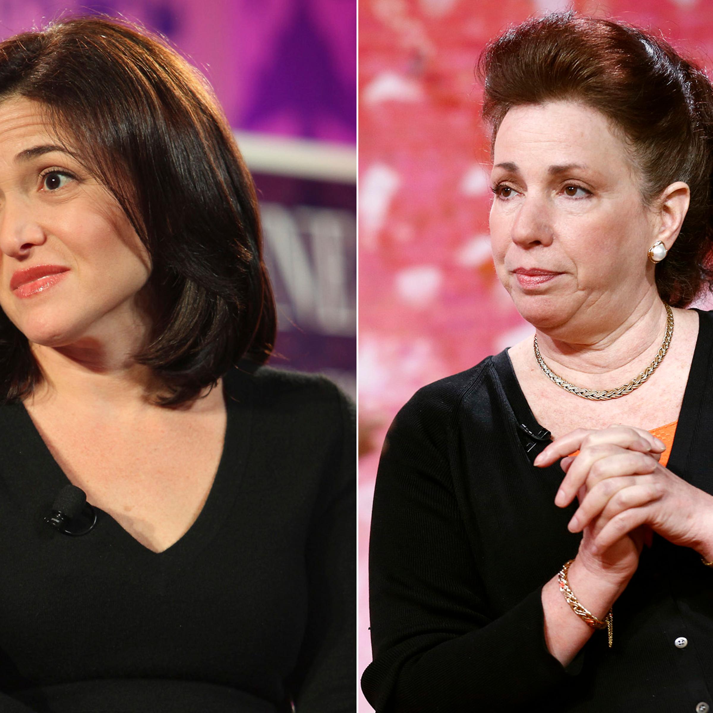 Sheryl Sandberg and Susan Patton