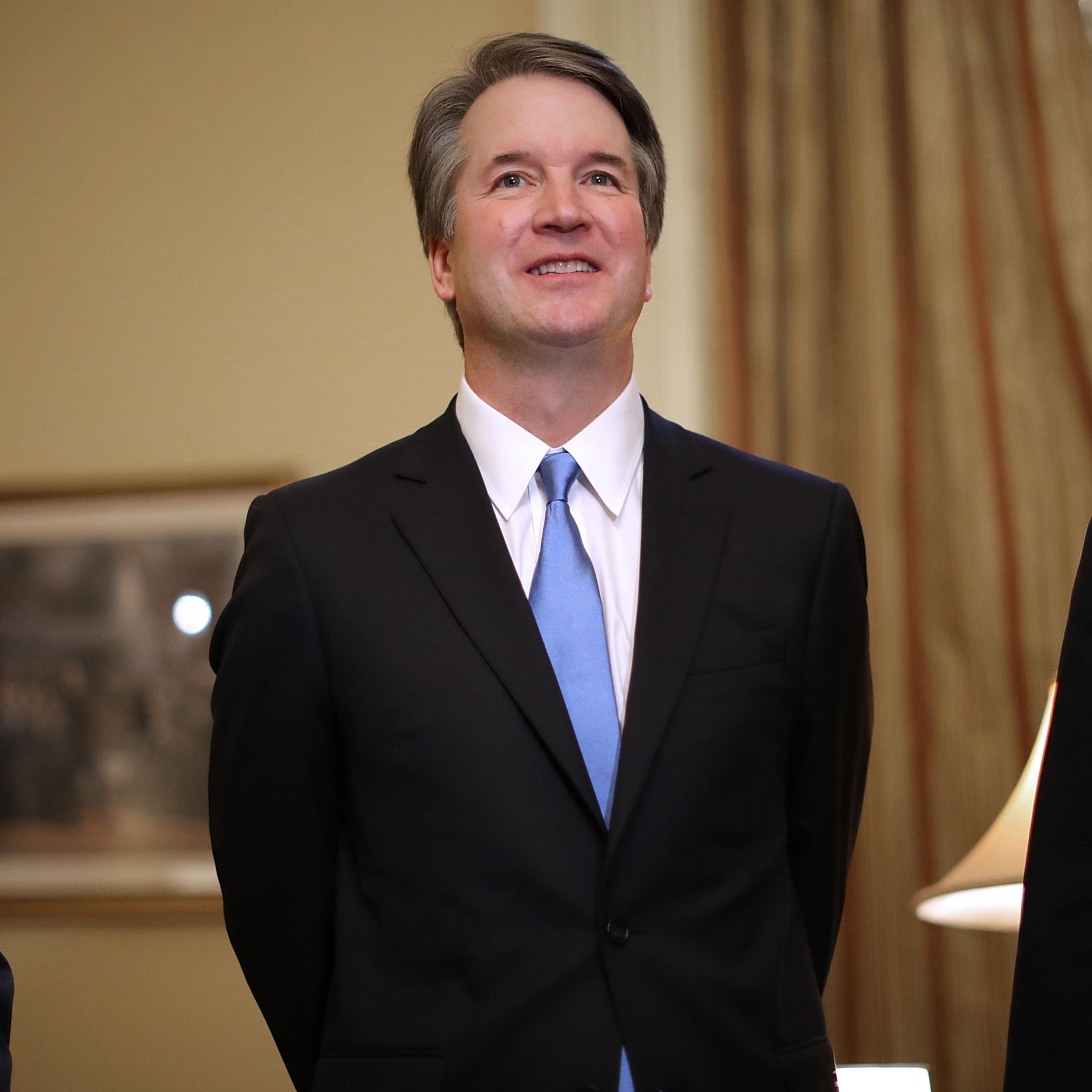 Supreme Court Nominee Brett Kavanaugh Meets With VP Pence And Sen. McConnell