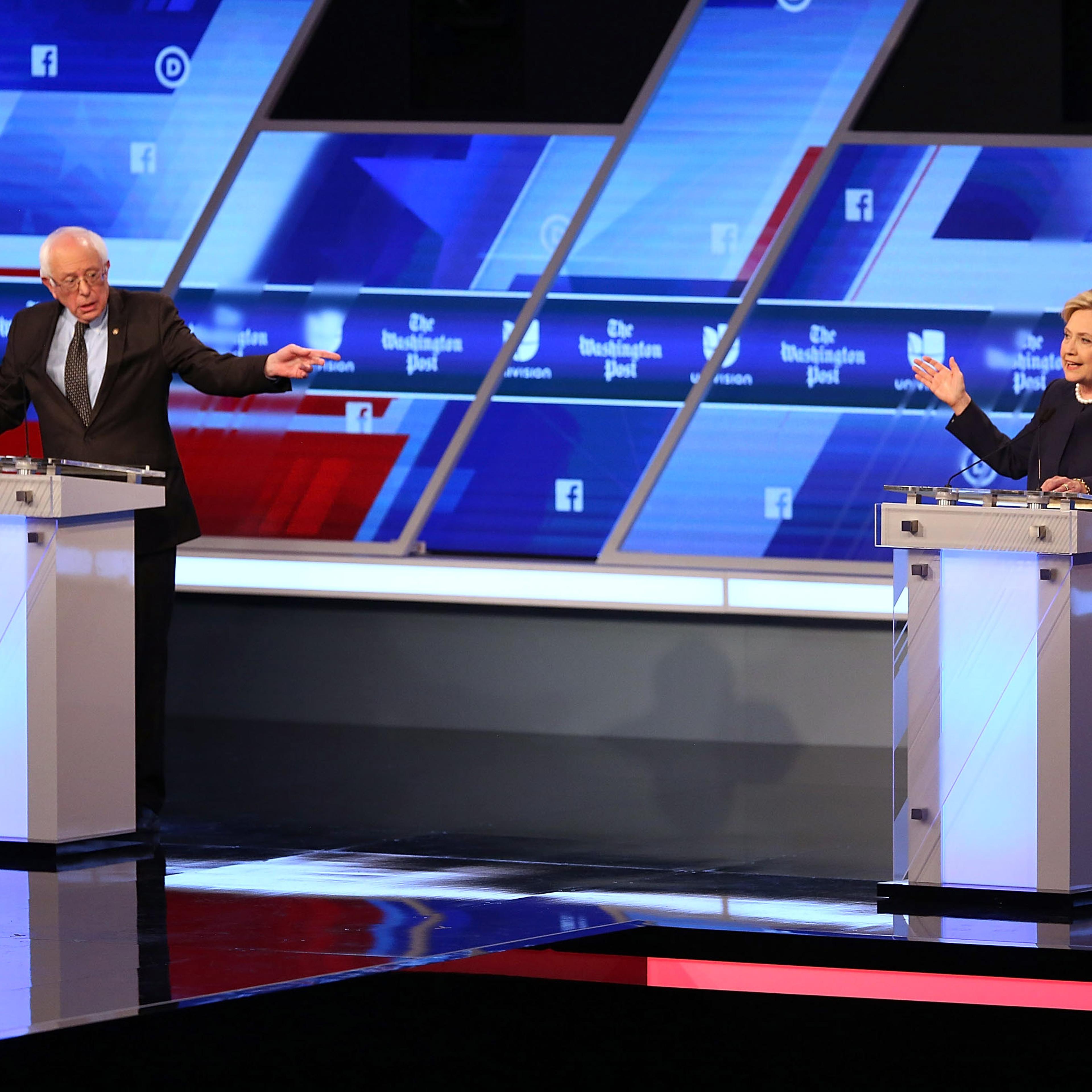 Democratic Presidential Candidates Debate In Miami