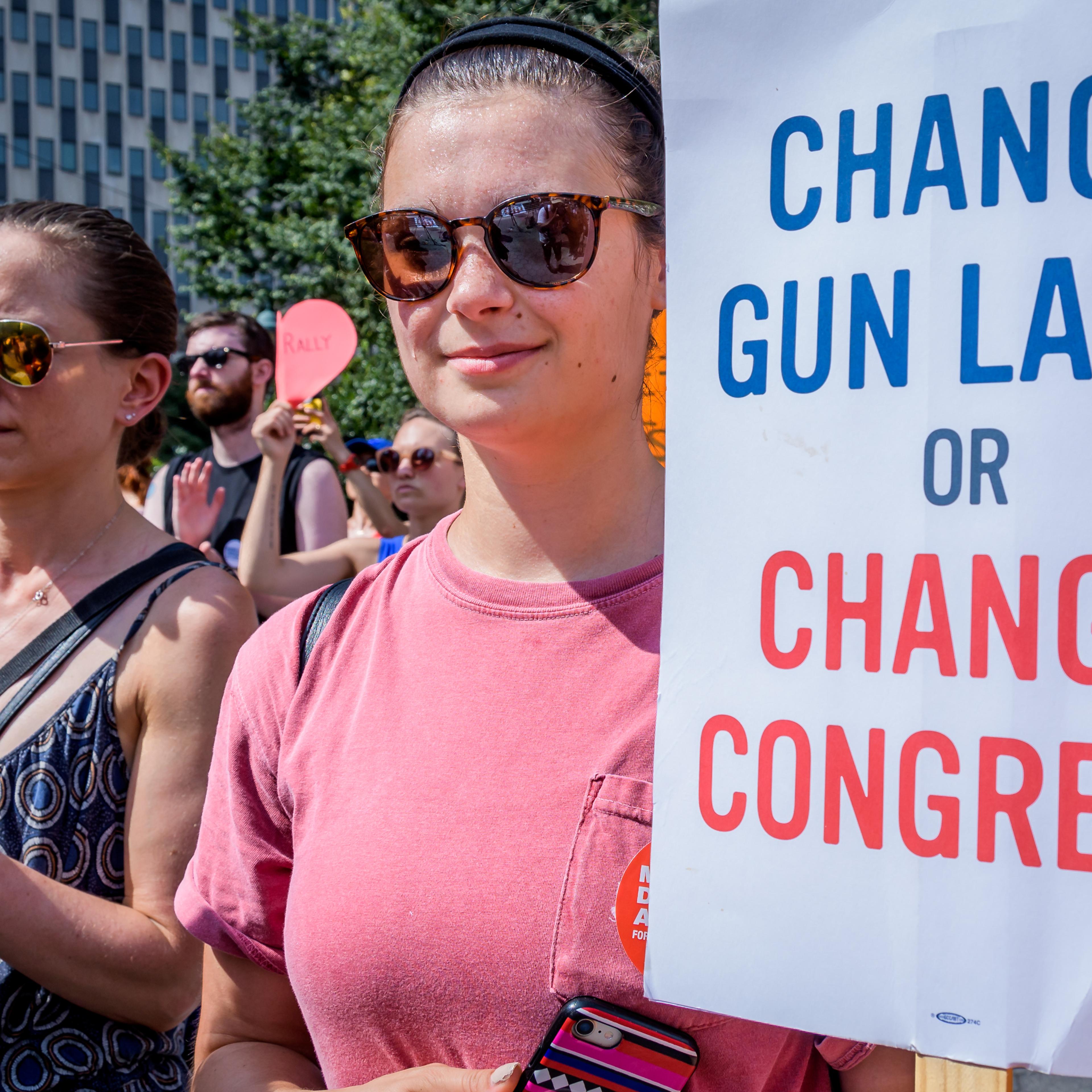 Moms Demand Action hosted a Recess Rally and community