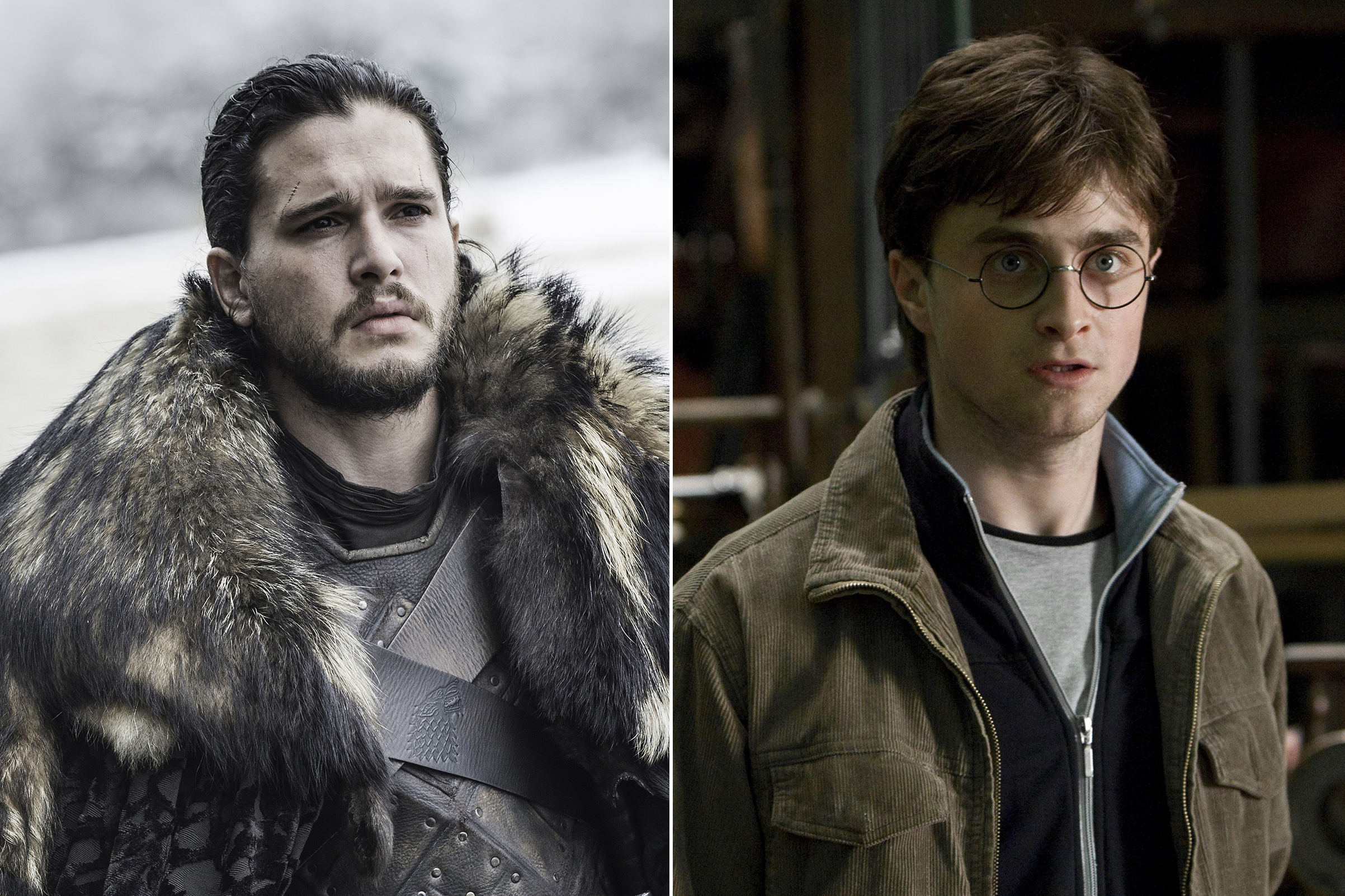 Jon Snow and Harry Potter