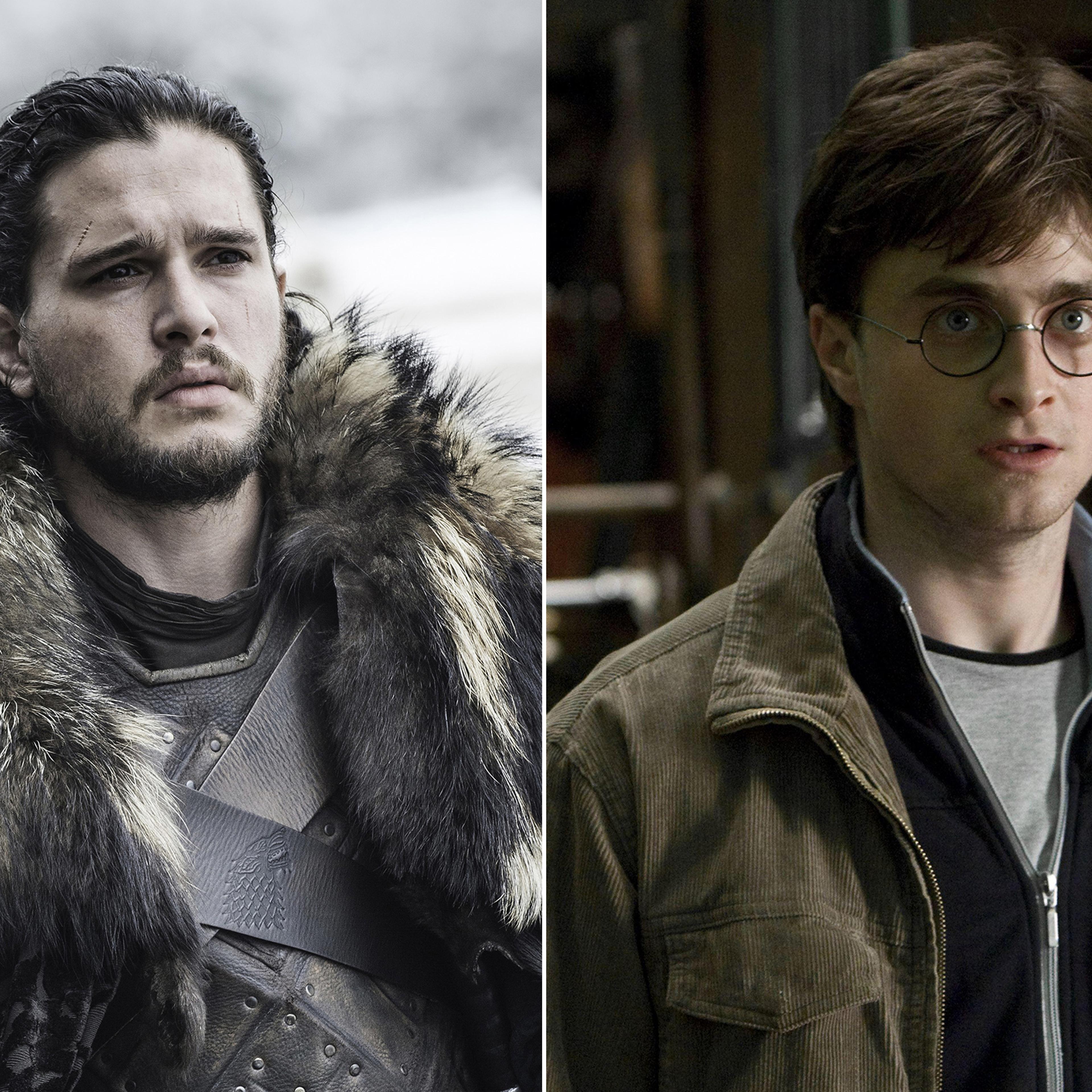 Jon Snow and Harry Potter