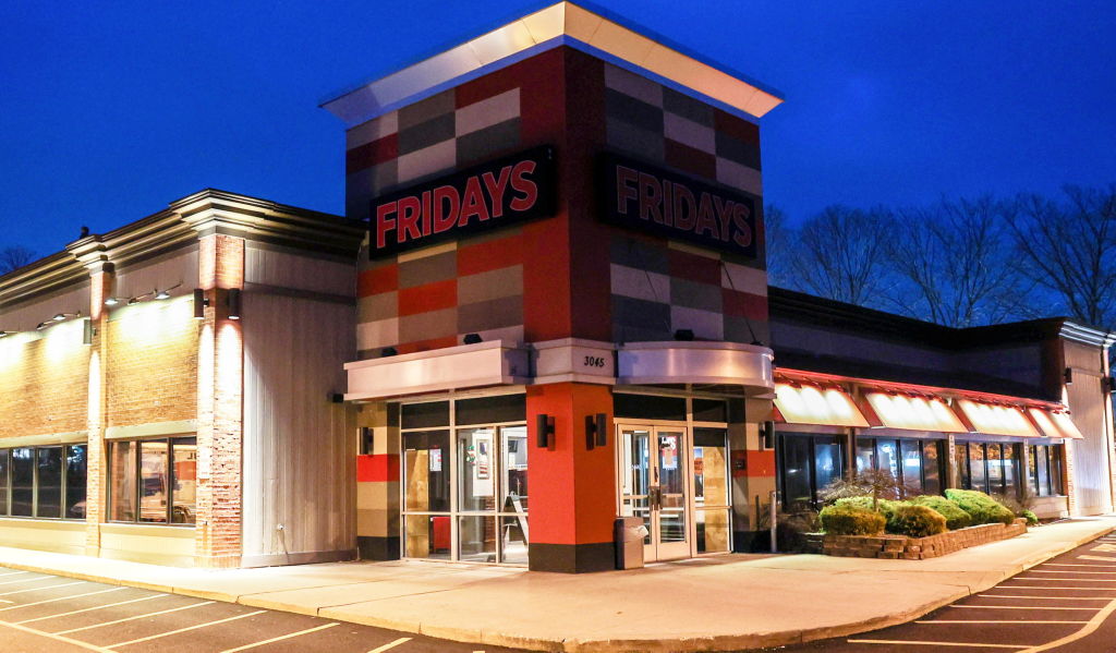 Permanently closed TGI Fridays in Islandia, New York in 2024