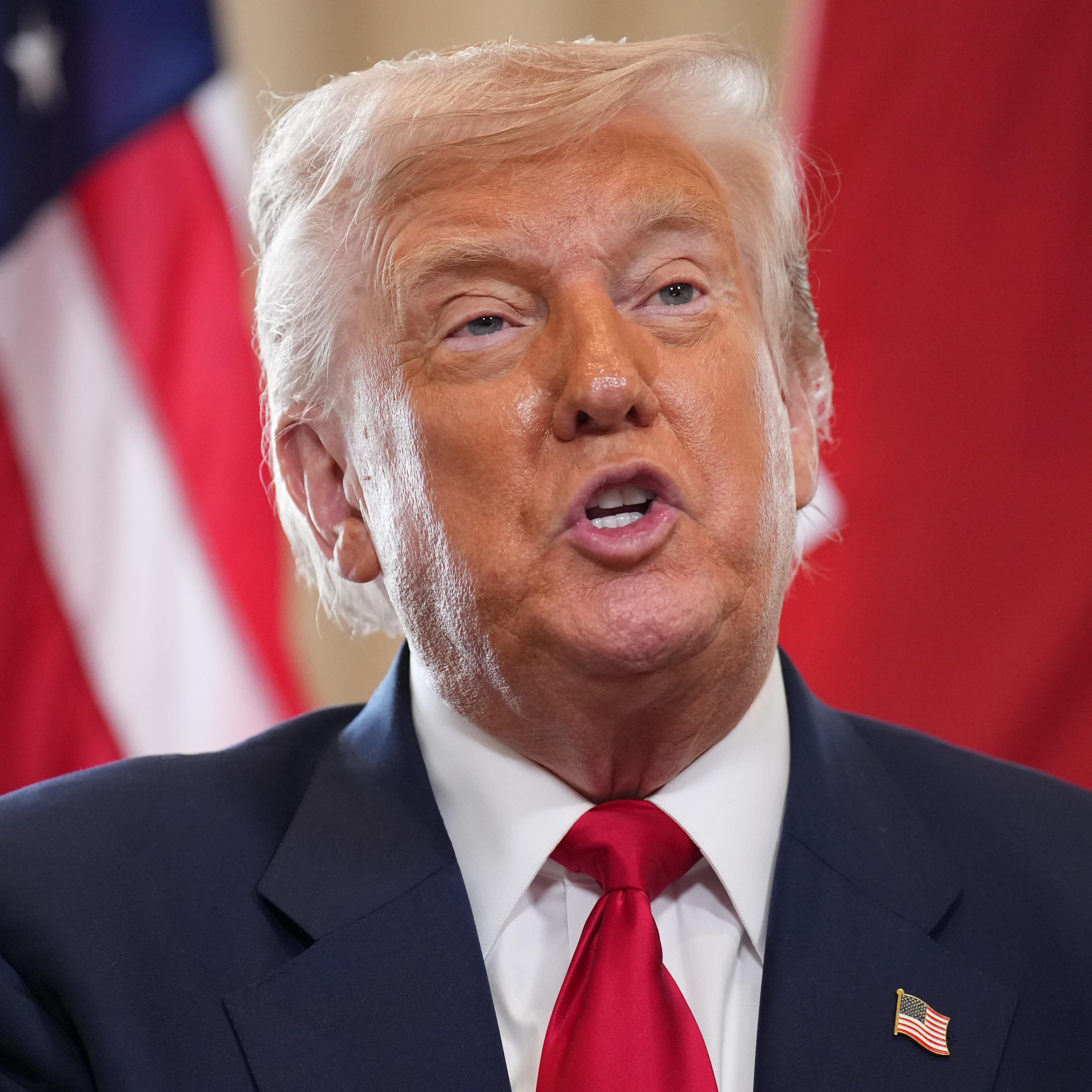 U.S. President Donald Trump Visits Scotland For Rounds Of Golf And Trade Talks