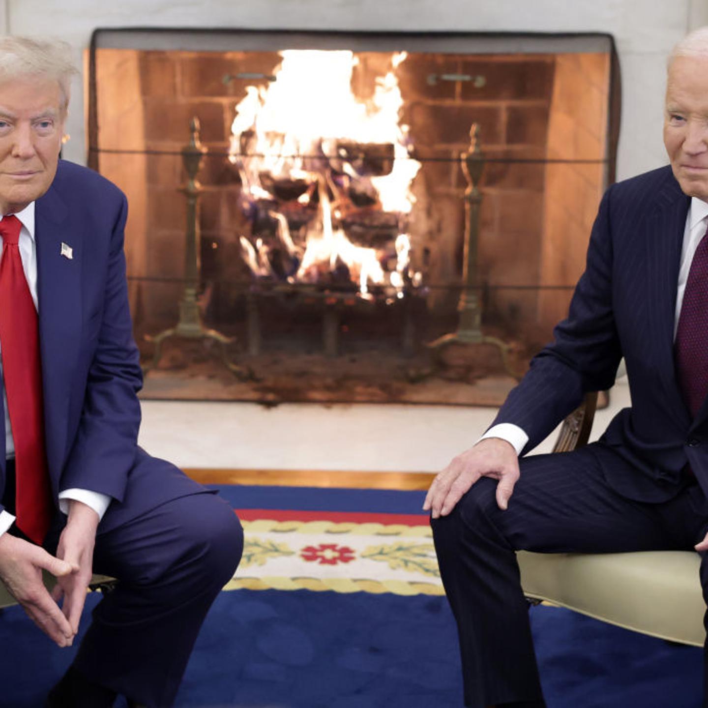 President-Elect Donald Trump Meets With Biden, Congressional Leaders In Washington