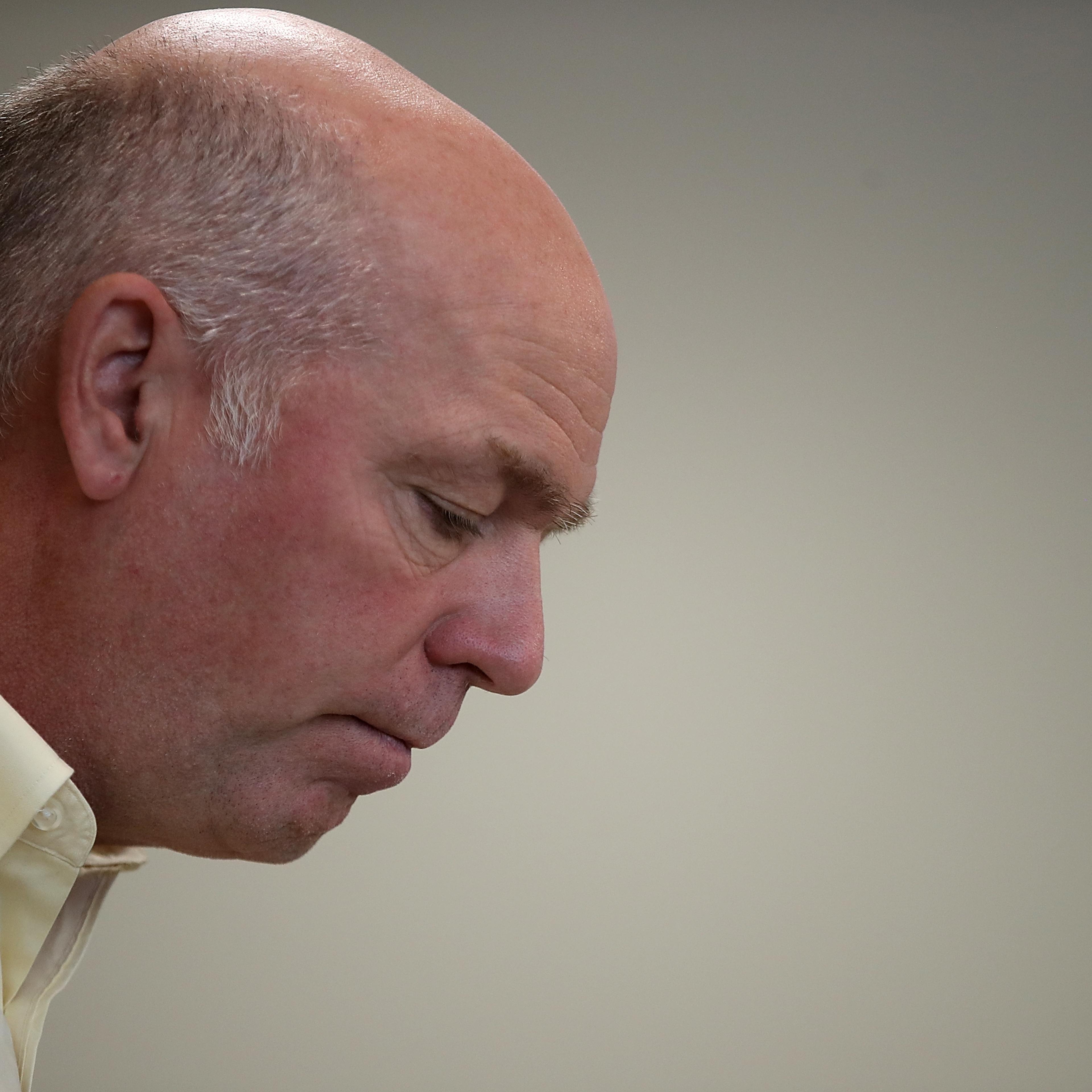 GOP Candidate In Montana's Special Congressional Election Greg Gianforte Campaigns In Missoula