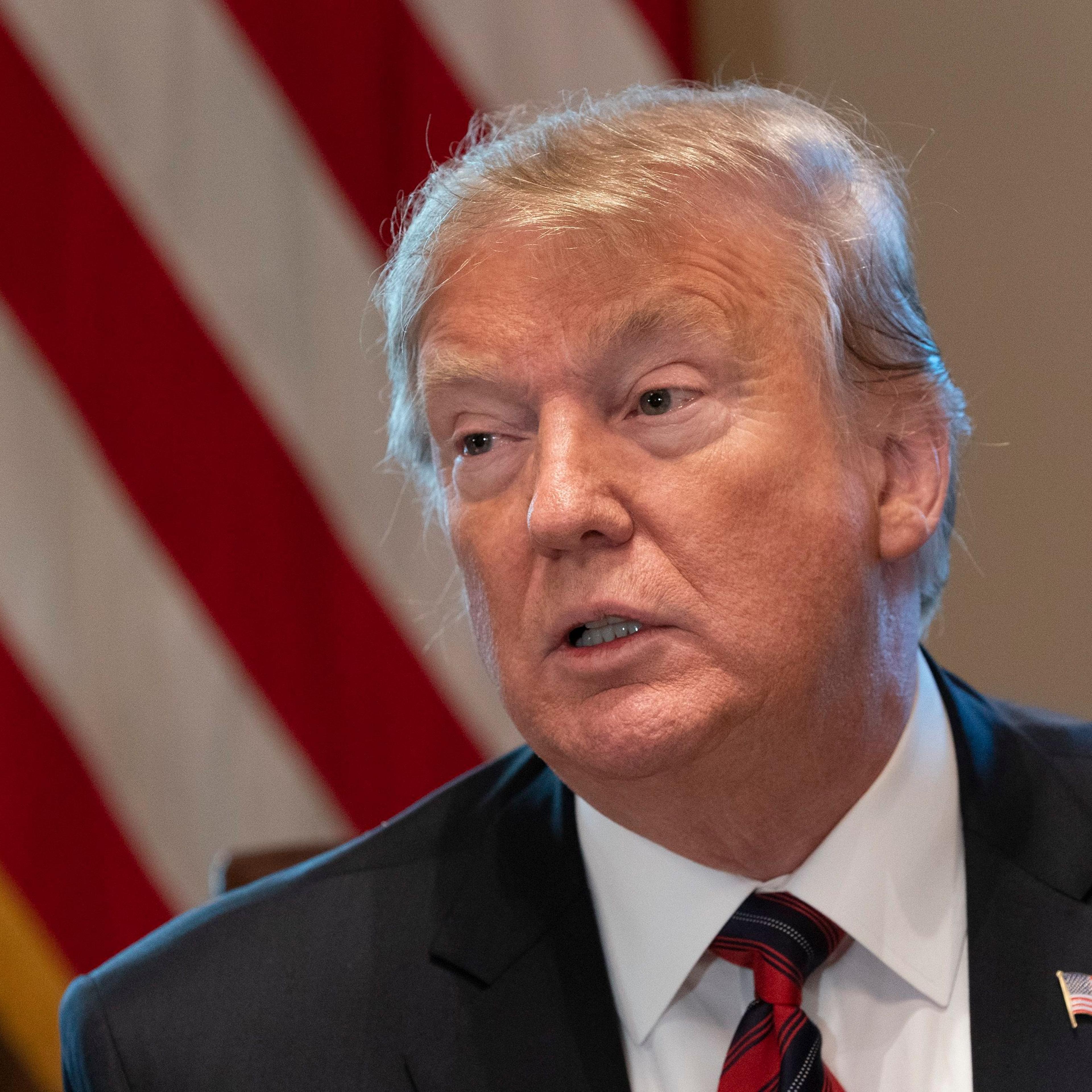Donald Trump roundtable discussion on border security in Washington DC