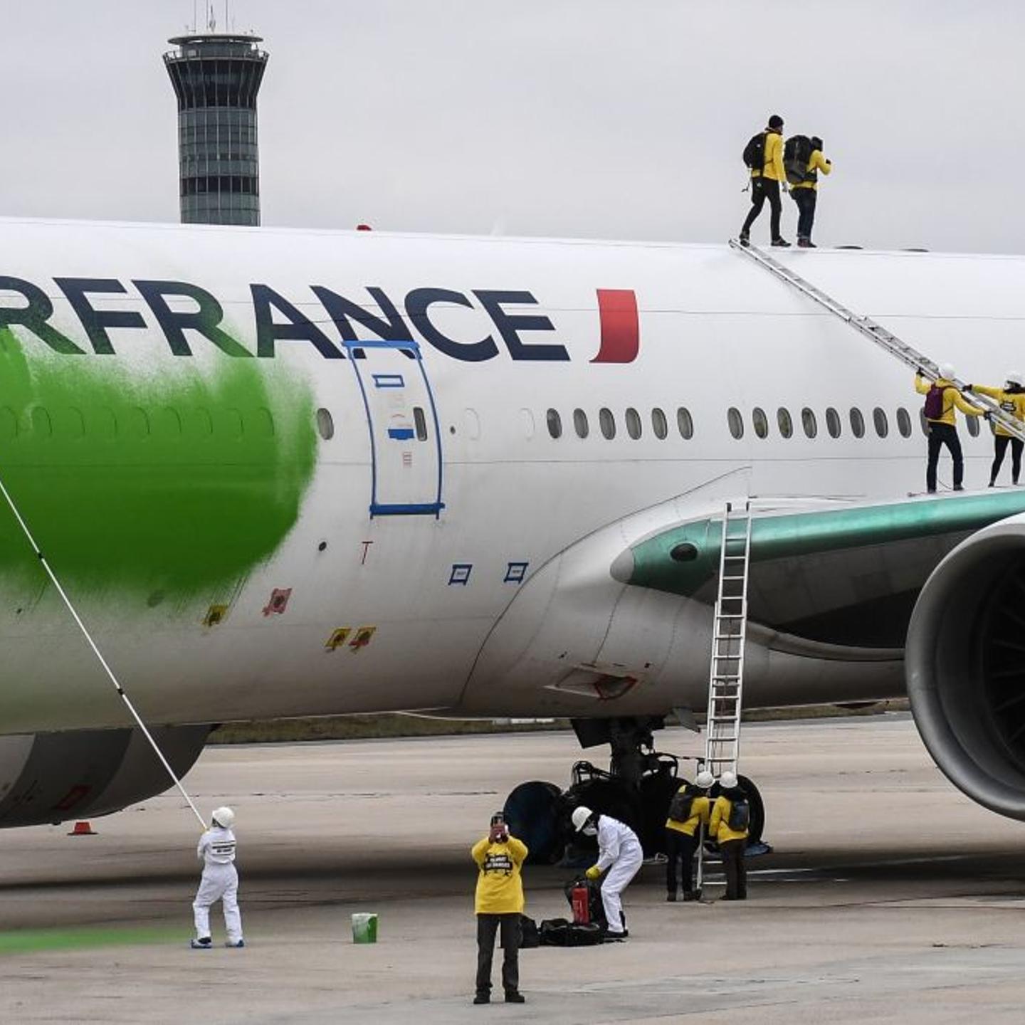 Air-France-Climate-Protest