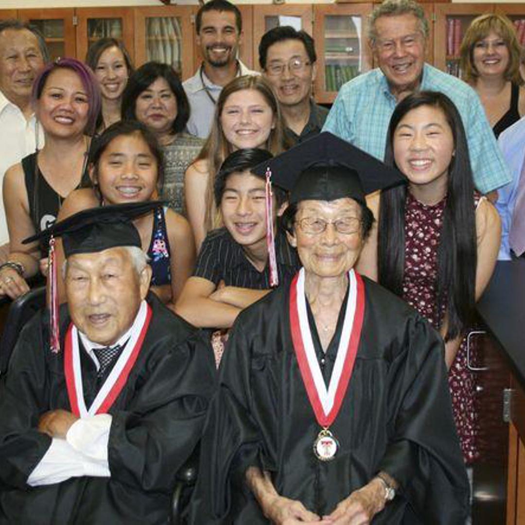 george Miko Kaihara graduation