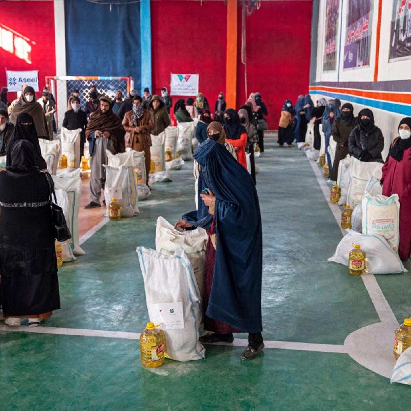 AFGHANISTAN-WOMEN-AID