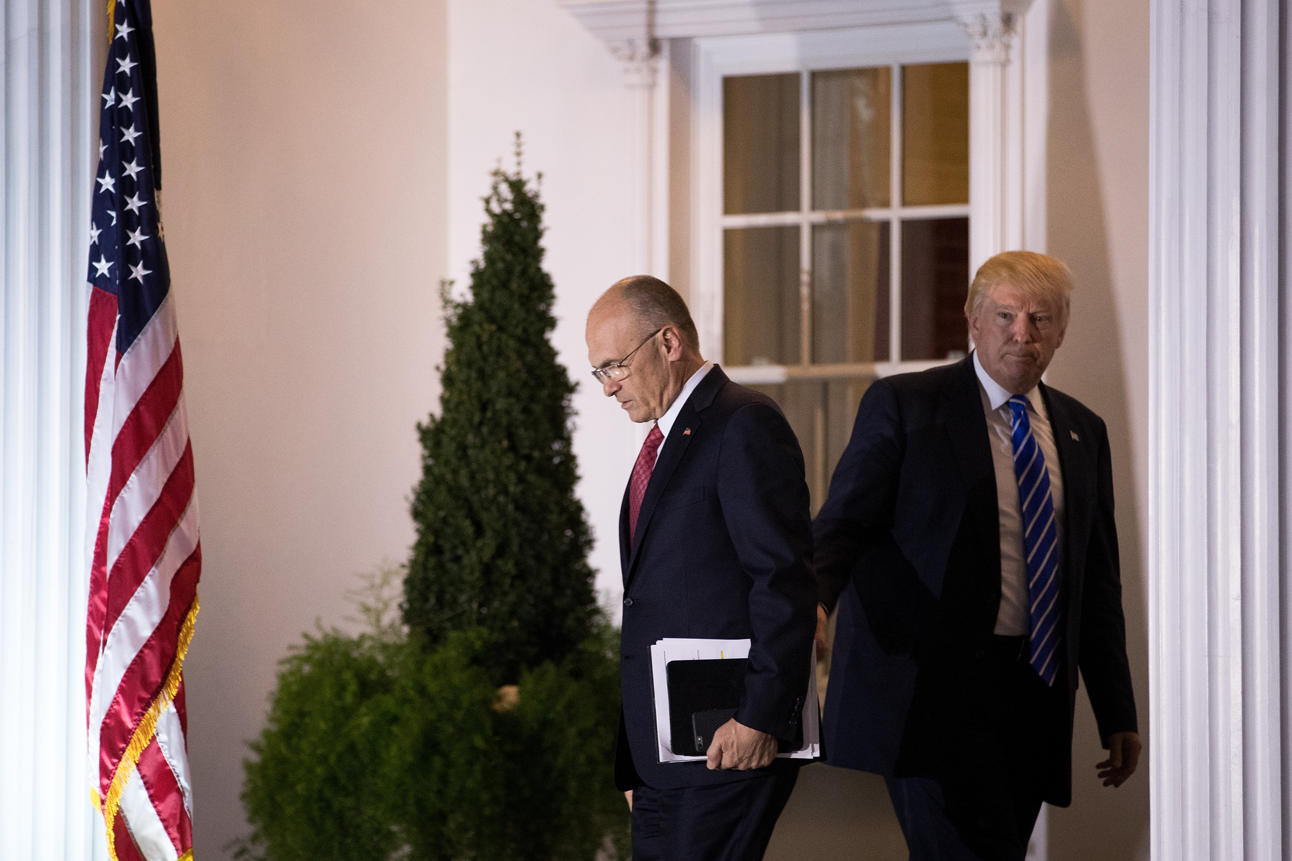 Donald Trump Holds Weekend Meetings In Bedminster, NJ