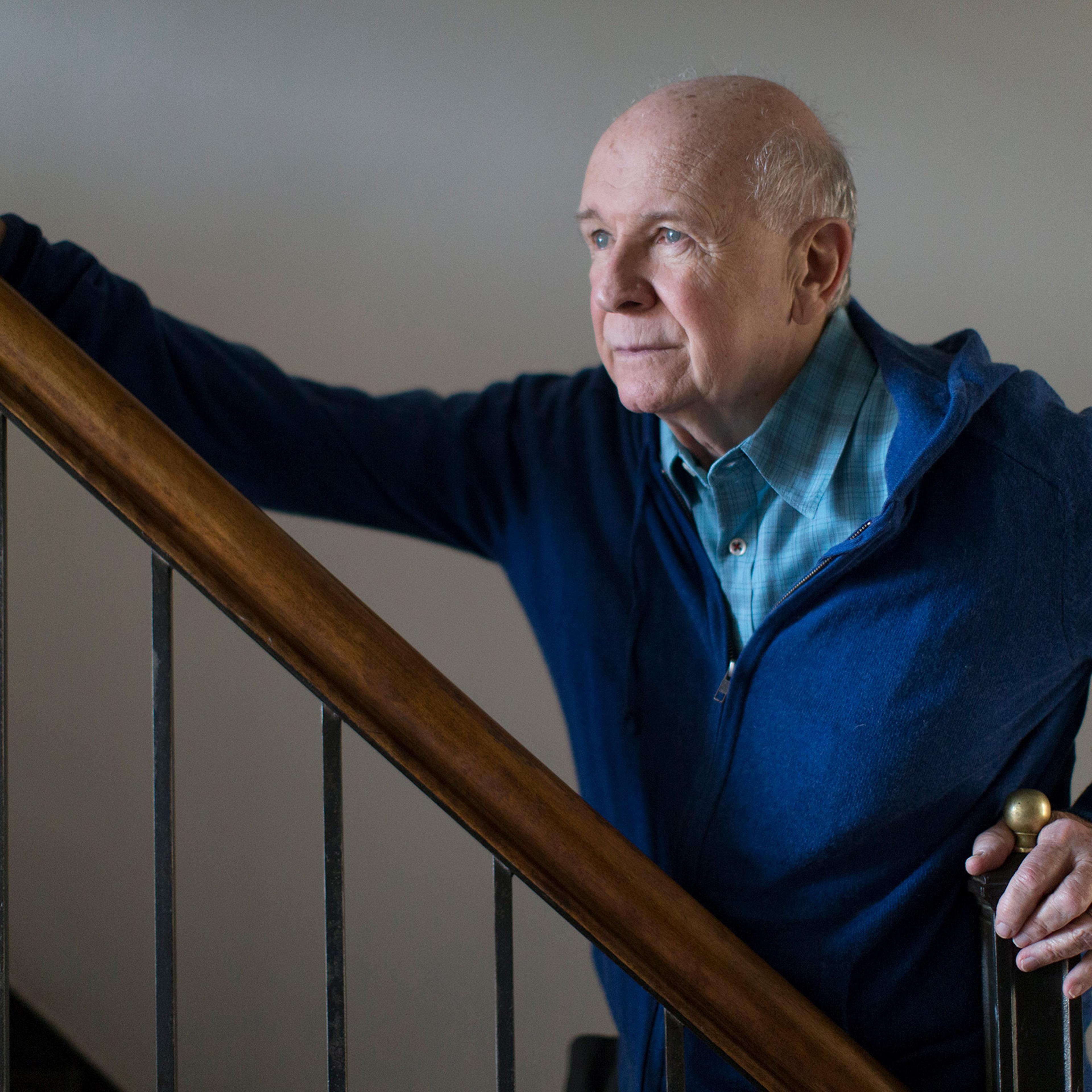Terrence McNally at his home in New York, Feb. 14, 2014.