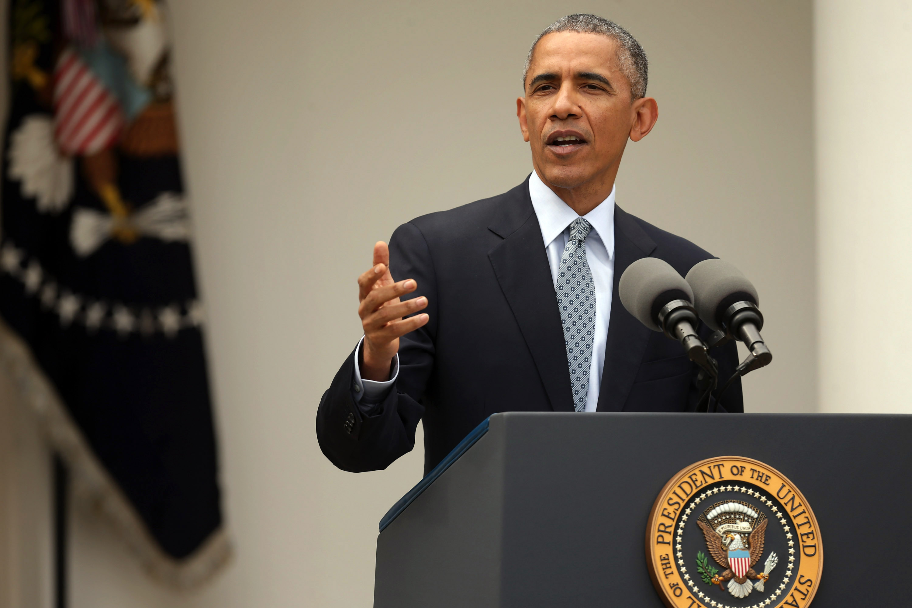 President Obama Makes Statement On Nuclear Talks With Iran