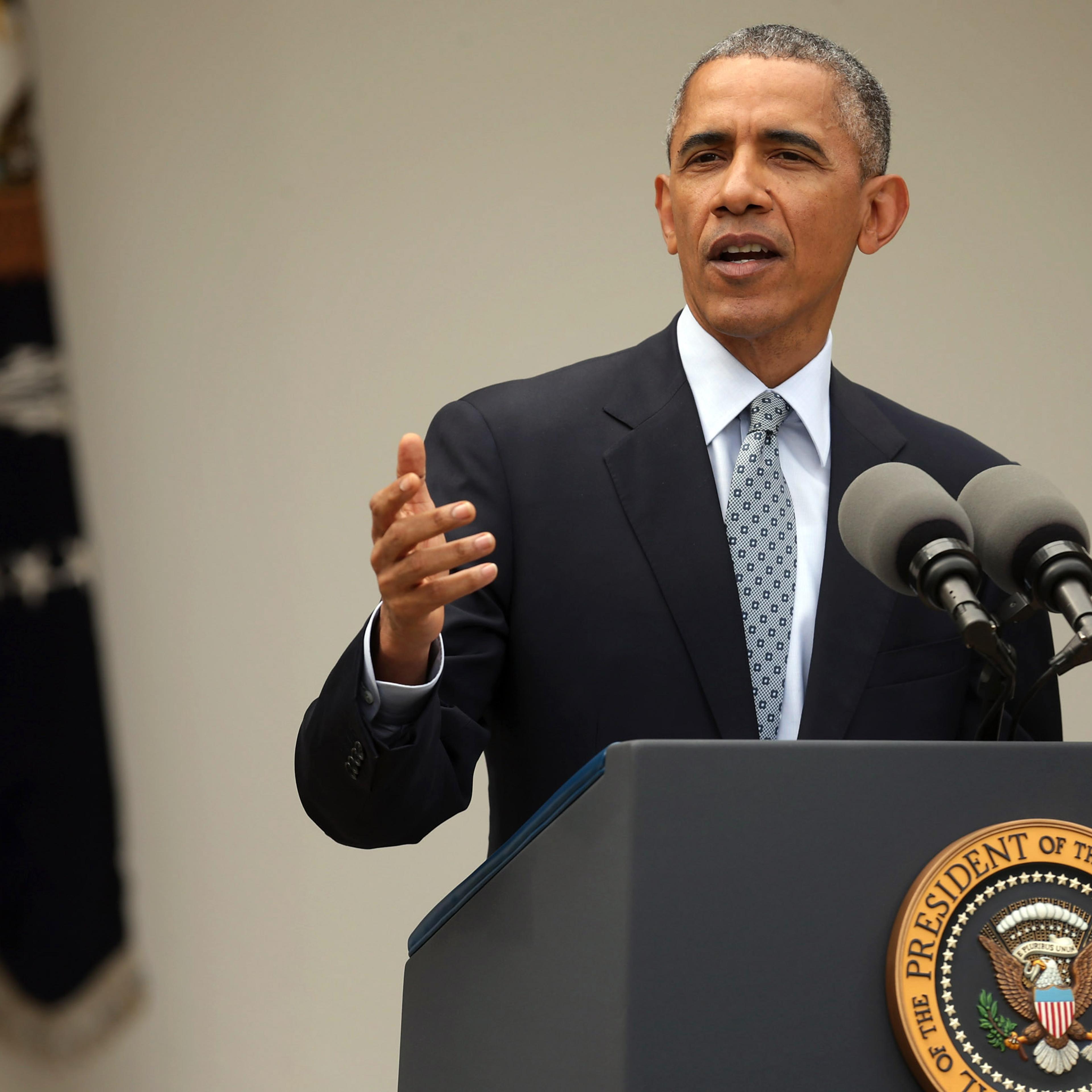 President Obama Makes Statement On Nuclear Talks With Iran