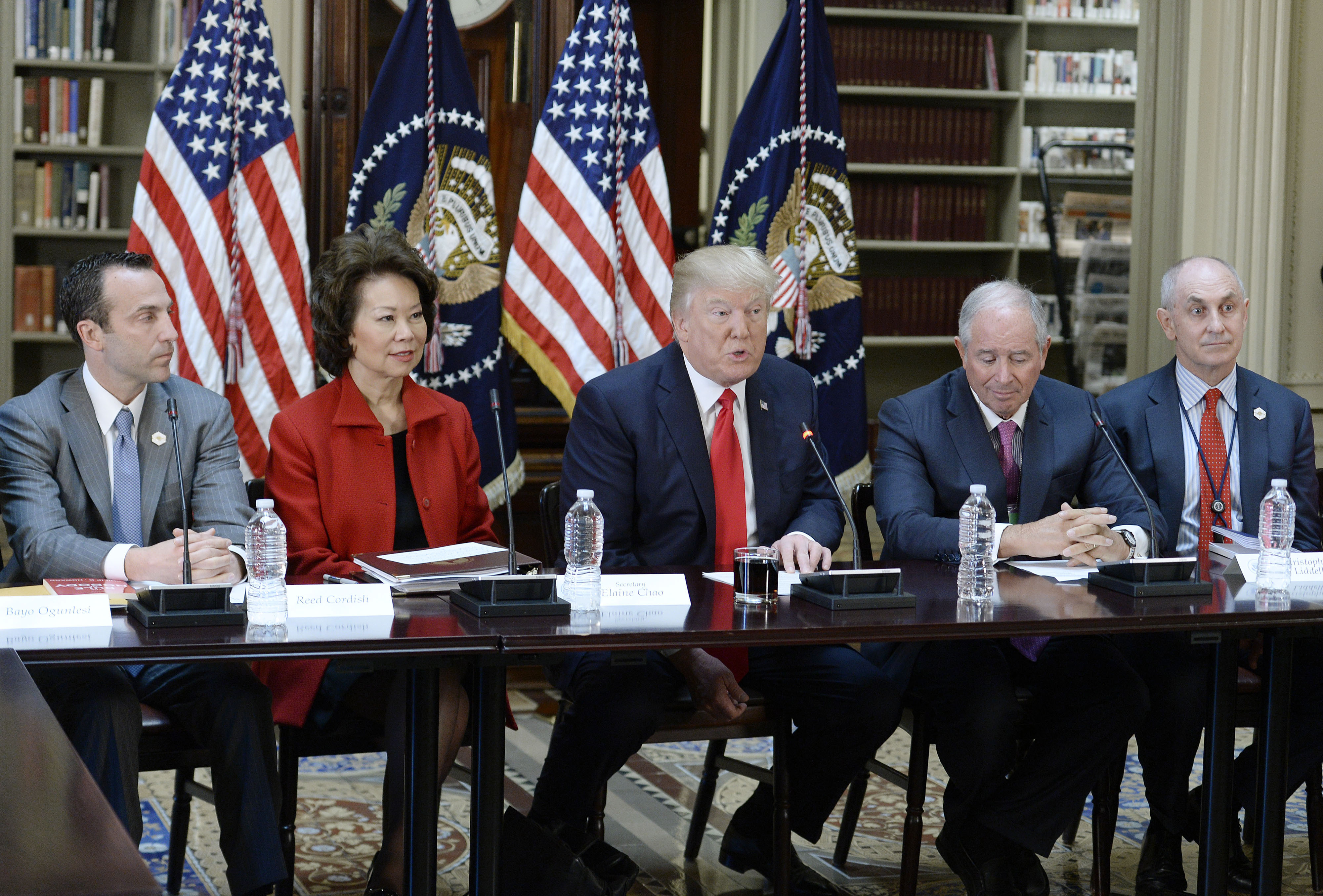 Trump Leads a Strategic and Policy CEO Discussion