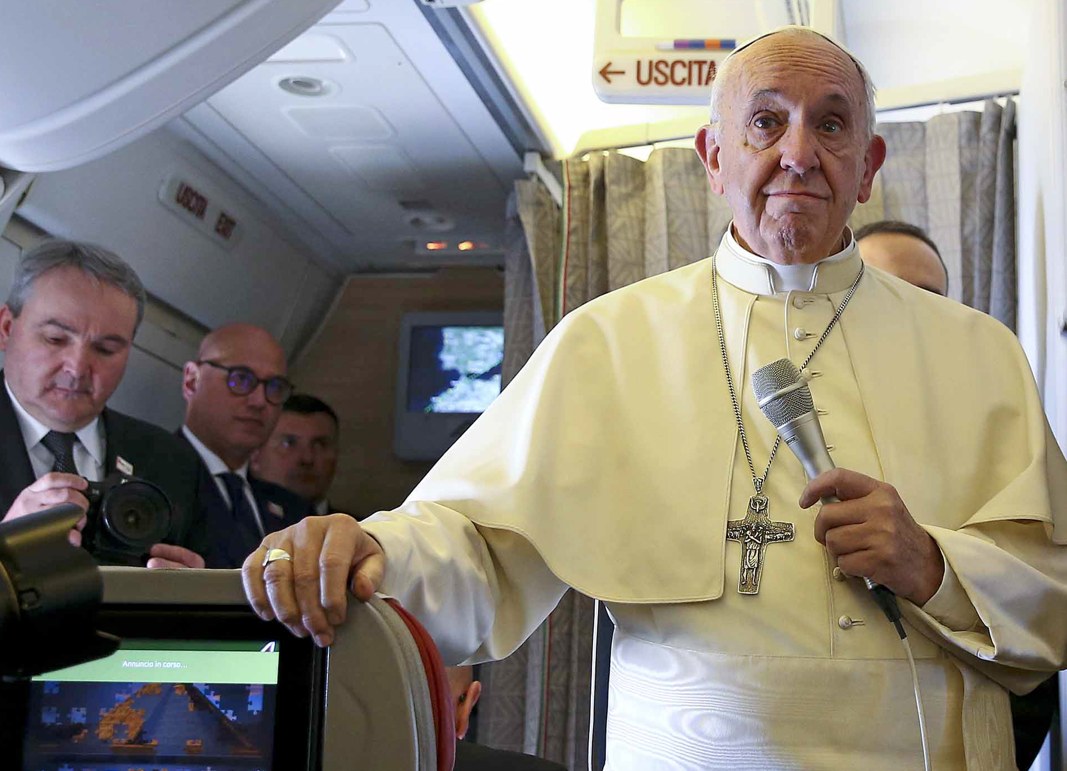 VATICAN-POPE-CHILE-VISIT-PLANE