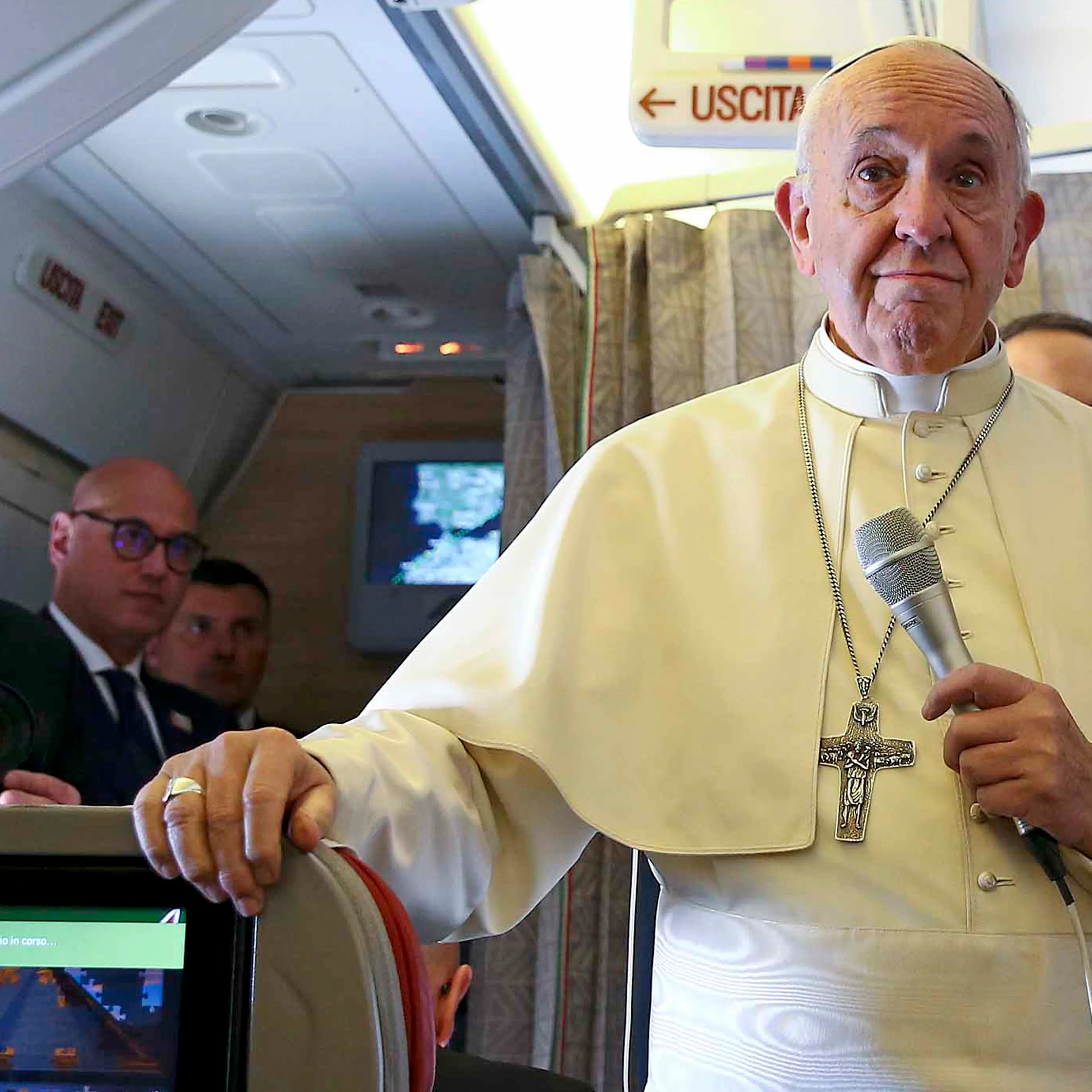 VATICAN-POPE-CHILE-VISIT-PLANE