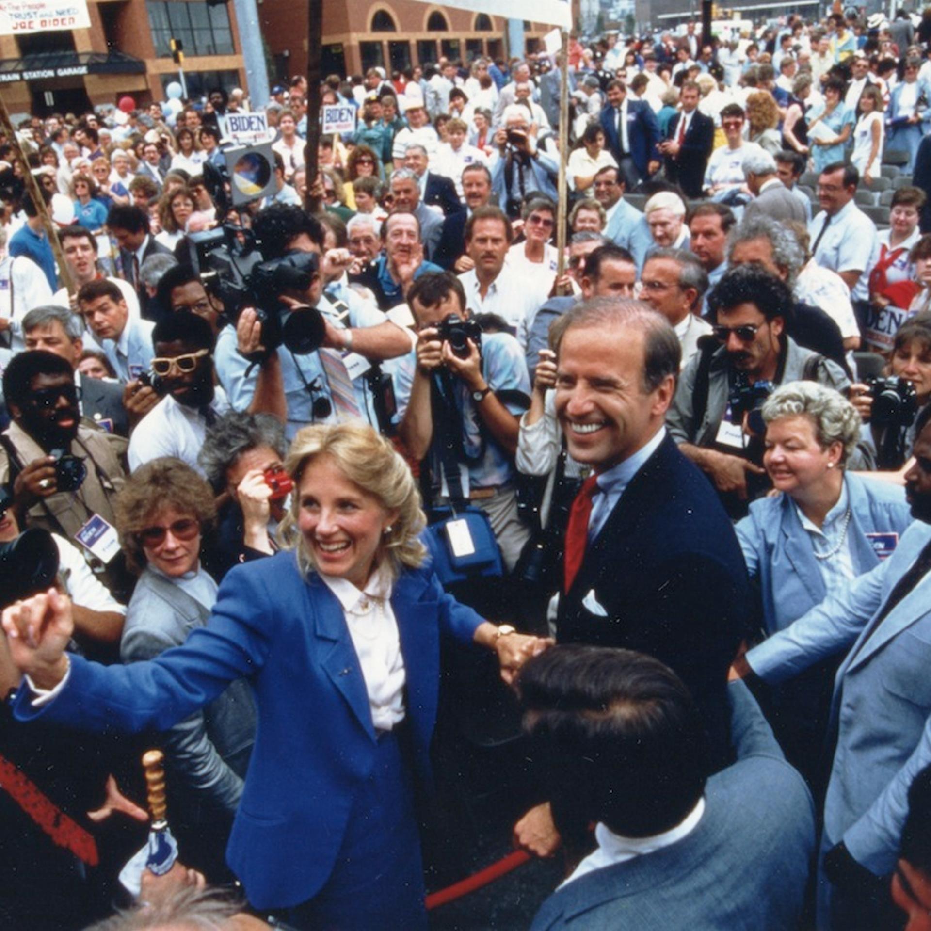 Biden & Wife