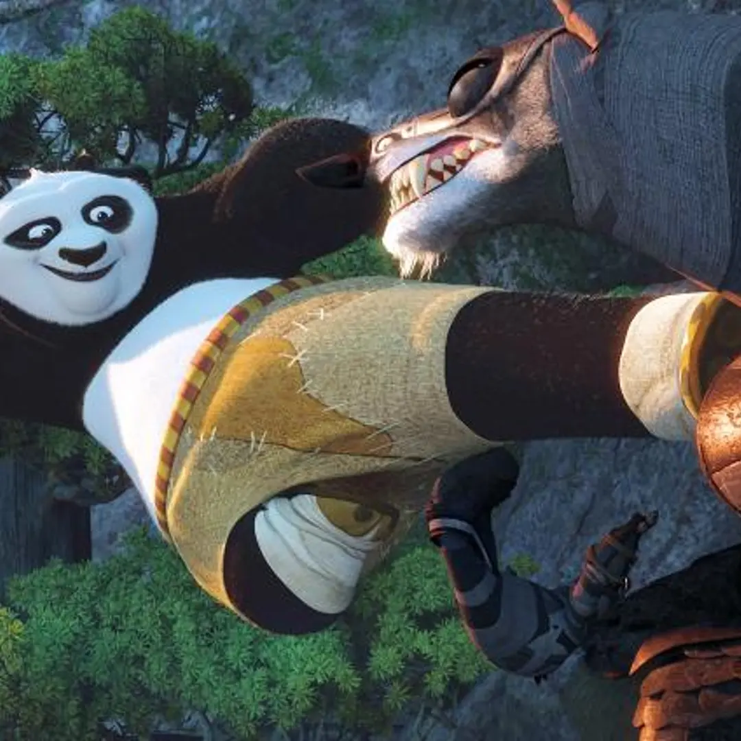 A scene from "Kung Fu Panda 2."