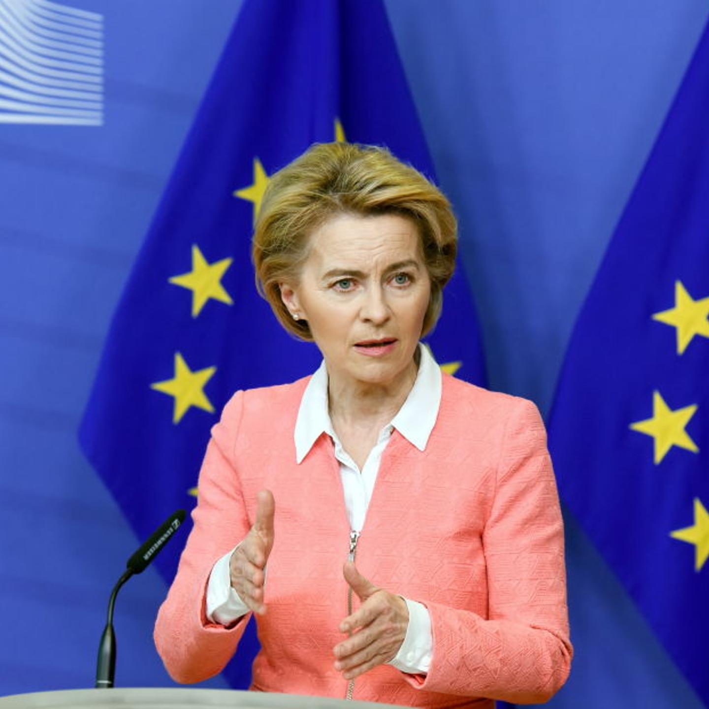 European Commission President Ursula Von der Leyen in Brussels